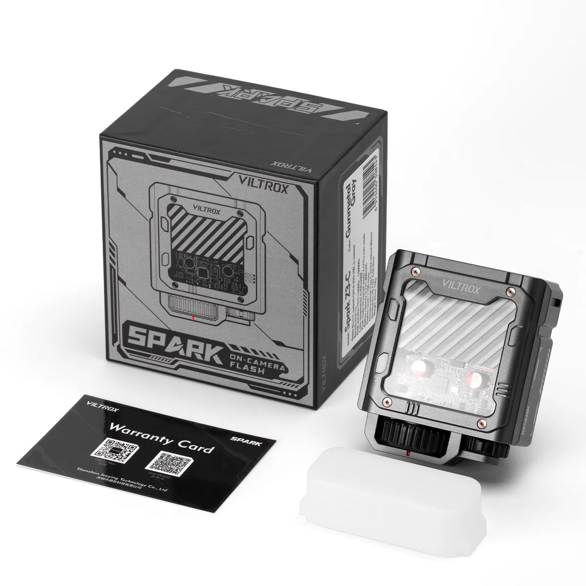 VILTROX TTL Flash Speedlite per Canon Fotocamera,Mini Flash GN16 con 7 Livelli di Potenza,Batteria da 26W/s 1800mAh,1 tempo di richiamo,Controllo Ottico S1/S2Compatibile con Canon,Grigio(Z3-C)