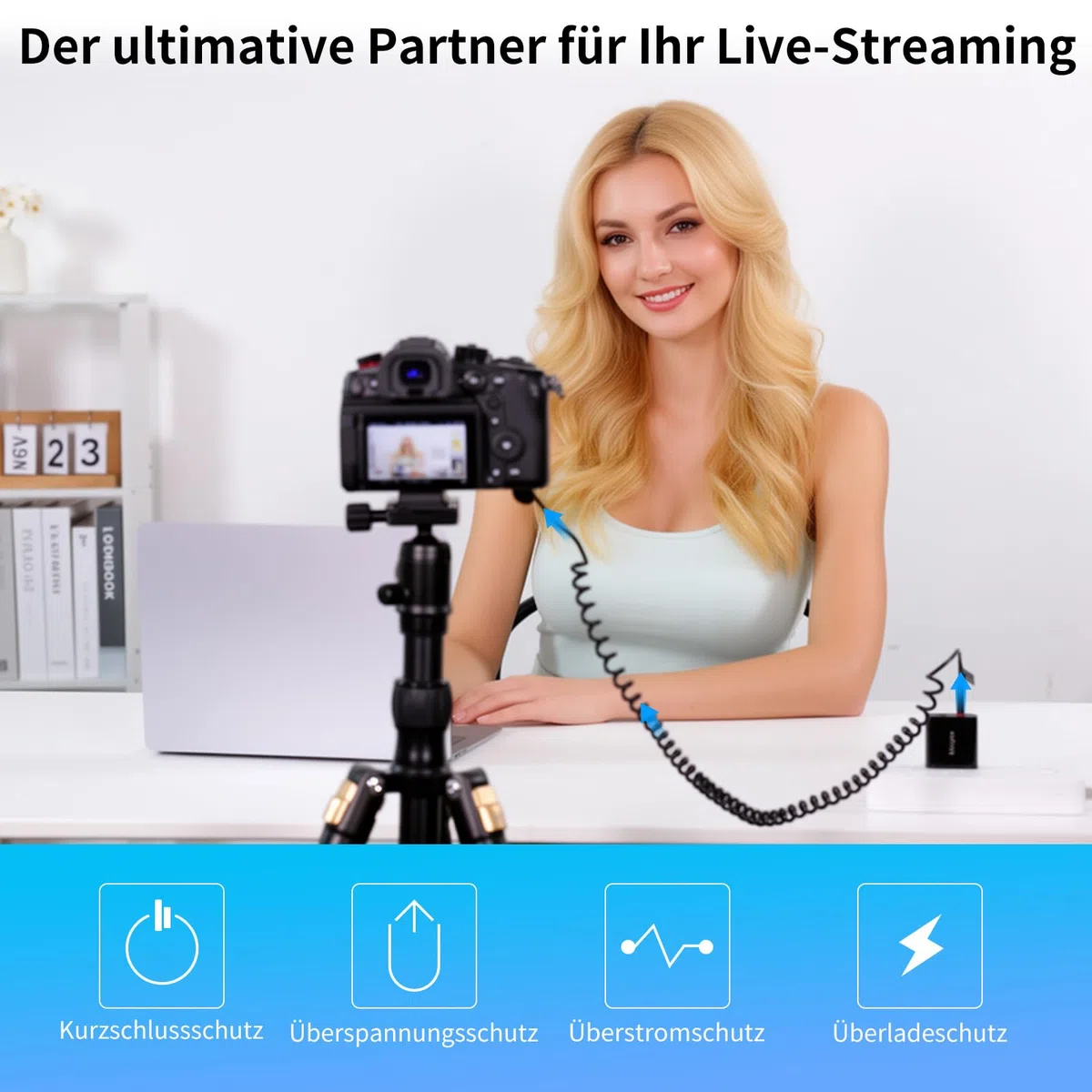 Adattatore di alimentazione per batteria fotocamera (TC-NPW126)