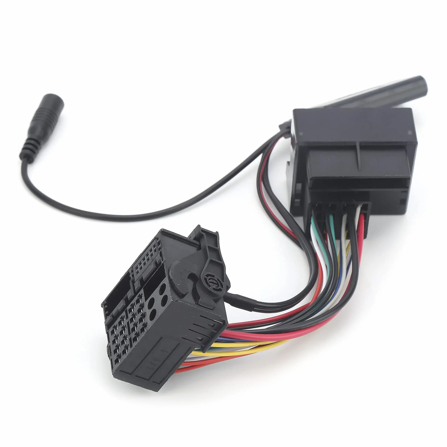12Pin Bluetooth 5.0 Aux Adattatore Audio Per Auto Connettore Stereo con Microfono Cavo 59.1in Adatto Per CD30 CDC40 CD70
