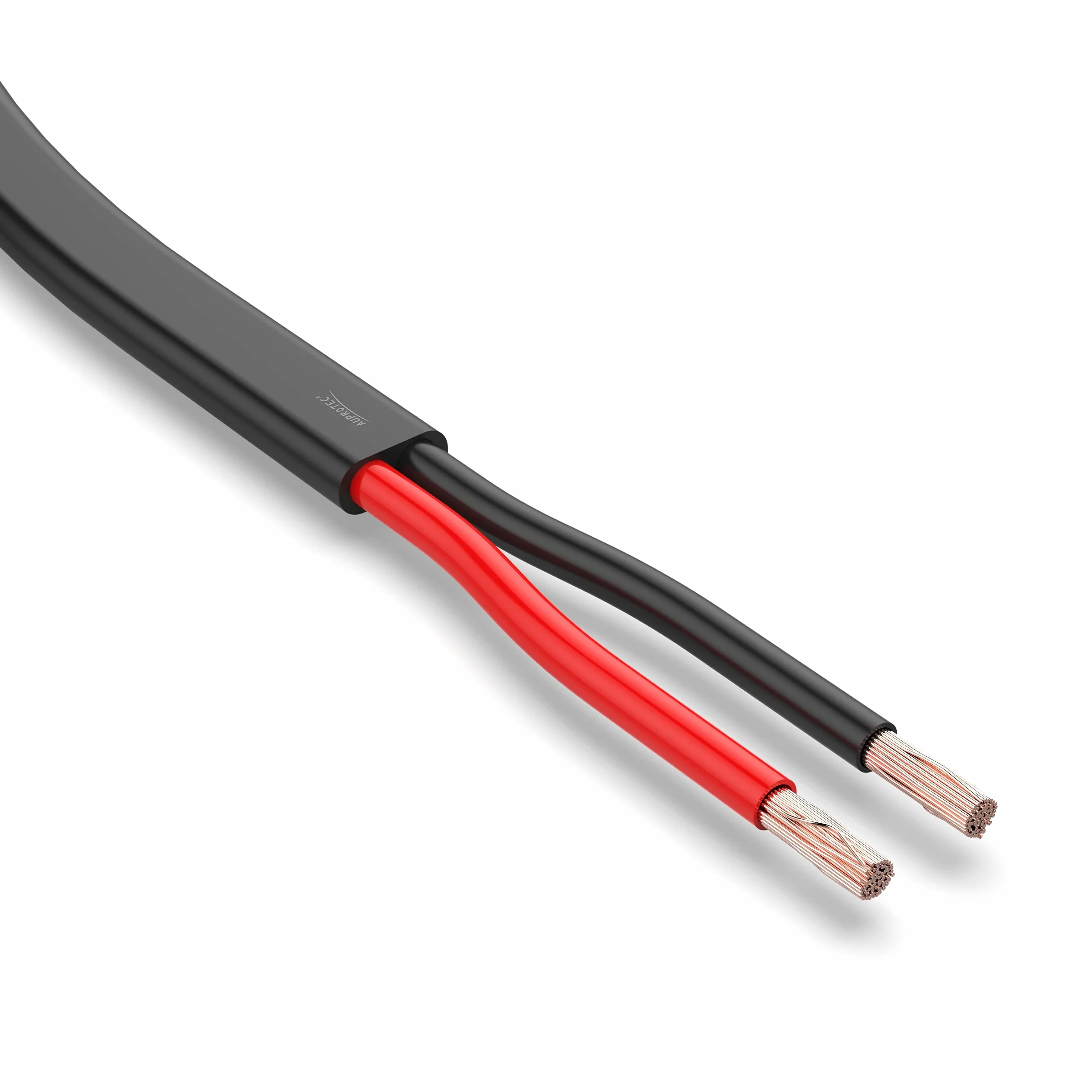 AUPROTEC FLRYY - Cavo piatto per auto, 2 x 2,5 mm², 5 m, cavo piatto per auto, varie applicazioni, cavo a 2 pin per rimorchio