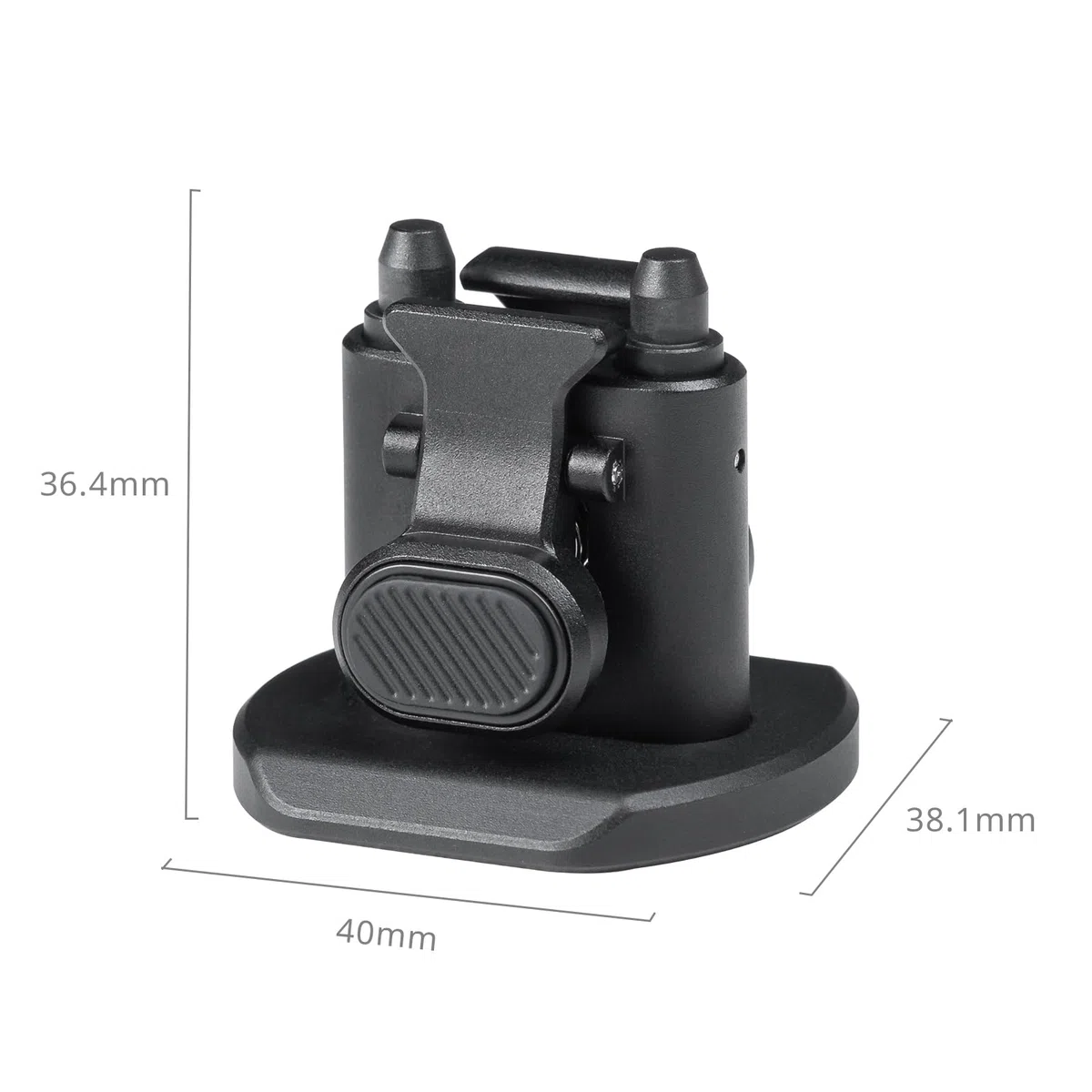 SMALLRIG H11 Adattatore a Sgancio Rapido per Gabbia Mobile a Sgancio Rapido SMALLRIG H11, per Treppiedi, Stabilizzatori, Cursori e Altre Attrezzature con Teste per Treppiede per Arca - 4609