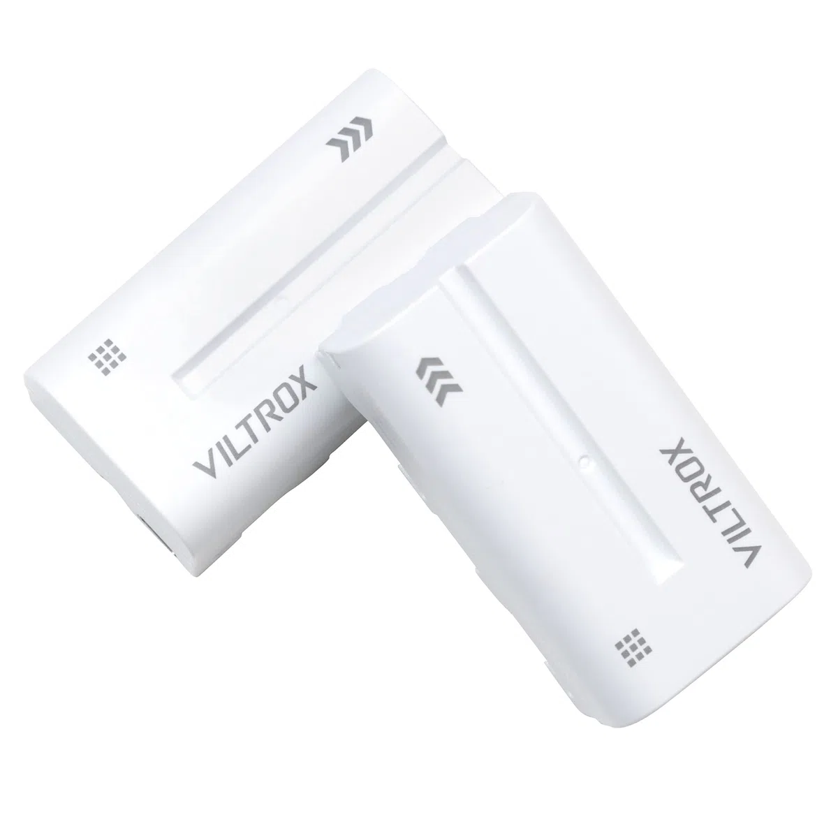 VILTROX Confezione da 2 batterie NP-F550 da 2200 mAh, ricambio per Sony NP-F970 F960 F950 F770 F750 F570 F550, compatibile Godbox Neewee LED Light, monitor (porta di ingresso USB di tipo C)