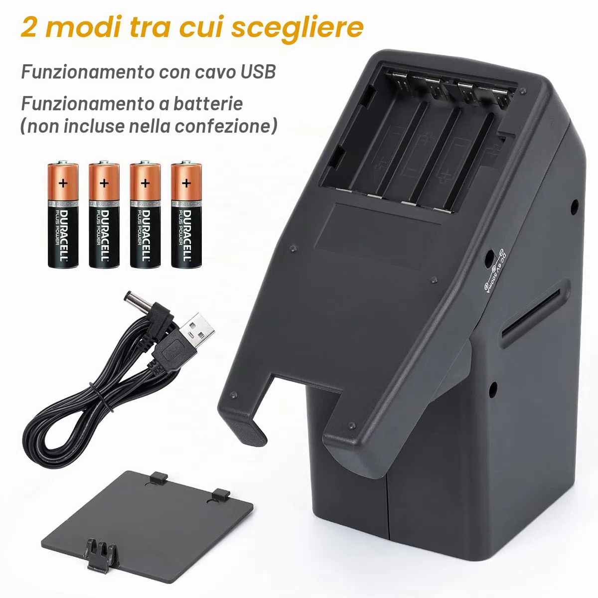 Proiettore di Diapositive e Negativi da 35mm, Visualizzatore di Diapositive, Illuminata a LED con Ingrandimento 3X