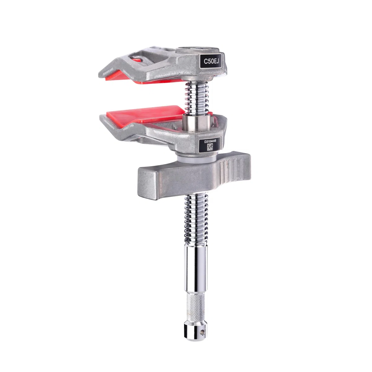 Manfrotto Morsetto a Ganascia, End Vice Jaw Clamp 2", Heavy Duty, Apertura 2in/5cm, Portata Max 50kg, Perno Baby 5/8”/16mm, Studio Fotografico, Supporto Luce, Pannelli Riflettori, Camera Rig, C50EJ