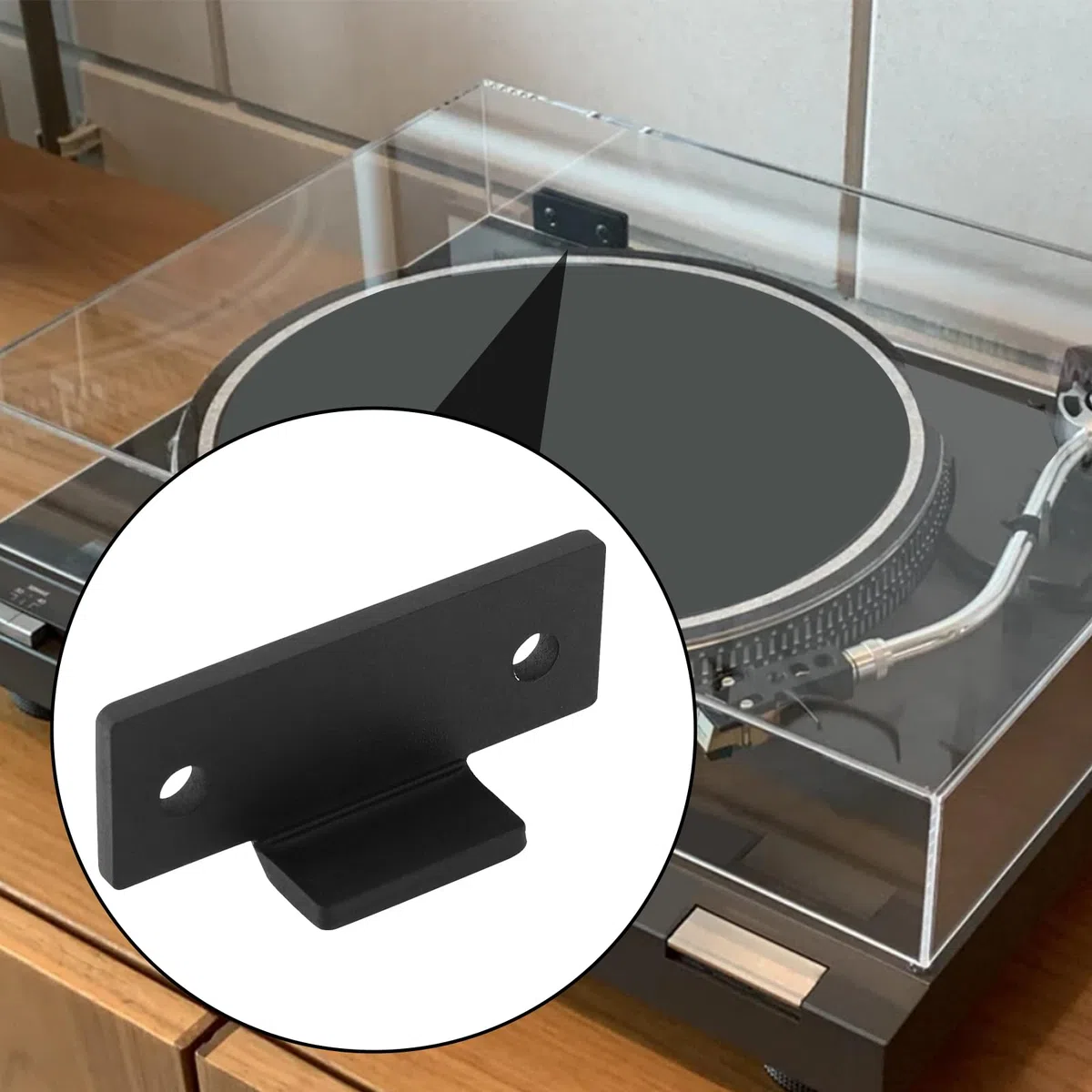 EMSea Kit Di Riparazione Della Cerniera Della Copertura Antipolvere Compatibile Con Technics Giradischi SL-D2 3200 B2 D3 Q3 E Altri Modelli Parti Di Ricambio Di Facile Installazione