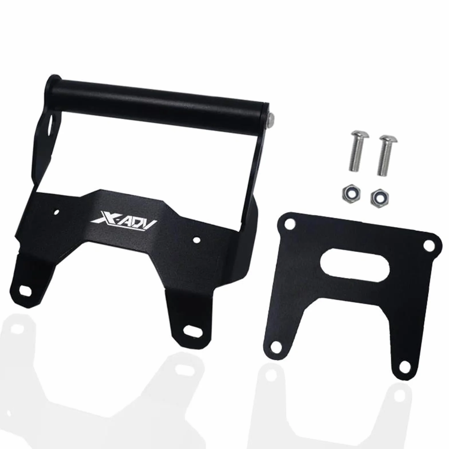 Navigazione Staffa Supporto per Navigazione per Moto per H&Onda X-ADV 750 XADV750 2017-2021 Supporto per Telefono GPS Supporto per Parabrezza Supporto Telefono(Nero 1)