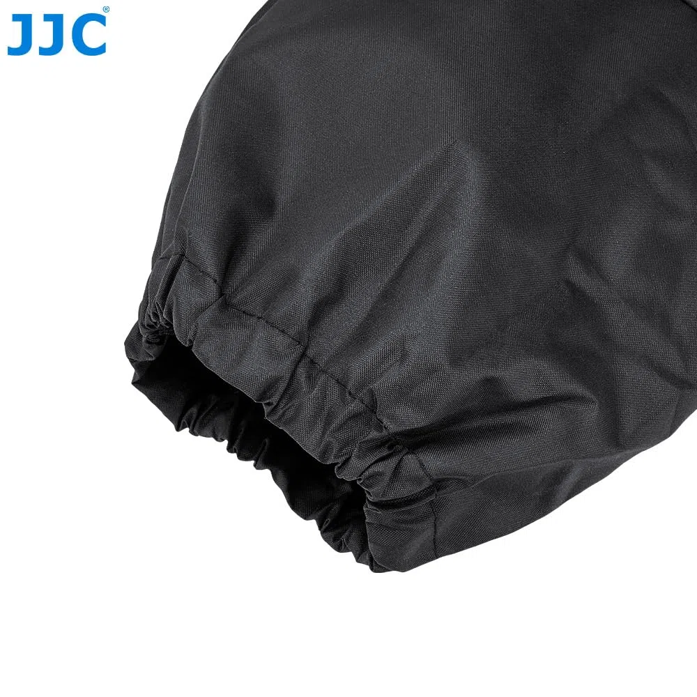 JJC Borsa fasciatoio per camera oscura 58 x 60 cm, doppio strato in tessuto antistatico a prova di luce, borsa con cerniera e guanti, 35 mm 120 formato negativo pellicola fotografia camera oscura
