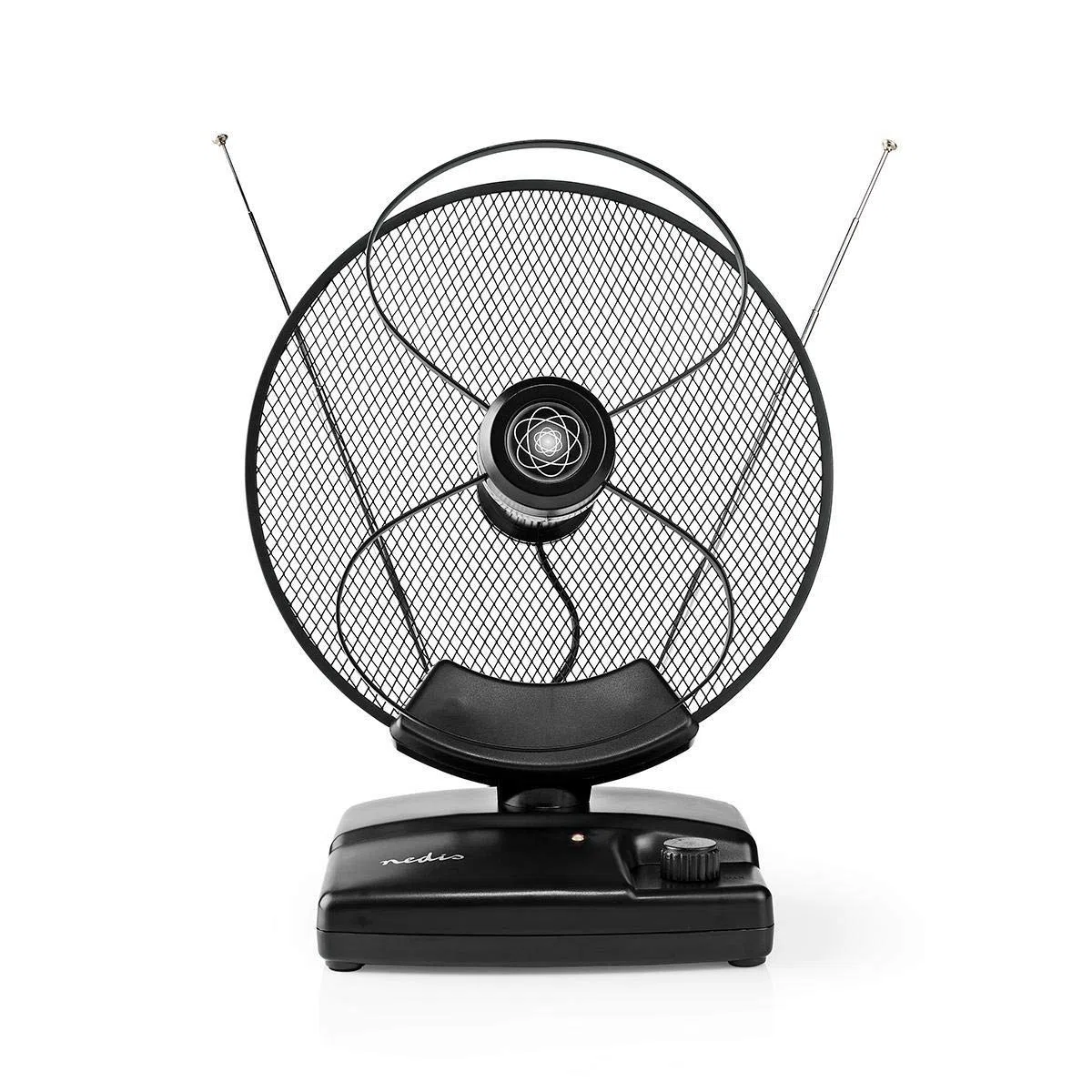 Nedis - Antenna HDTV - Guadagno 30-36 dB - FM/VHF/UHF - Portata 0-25 km - per interni