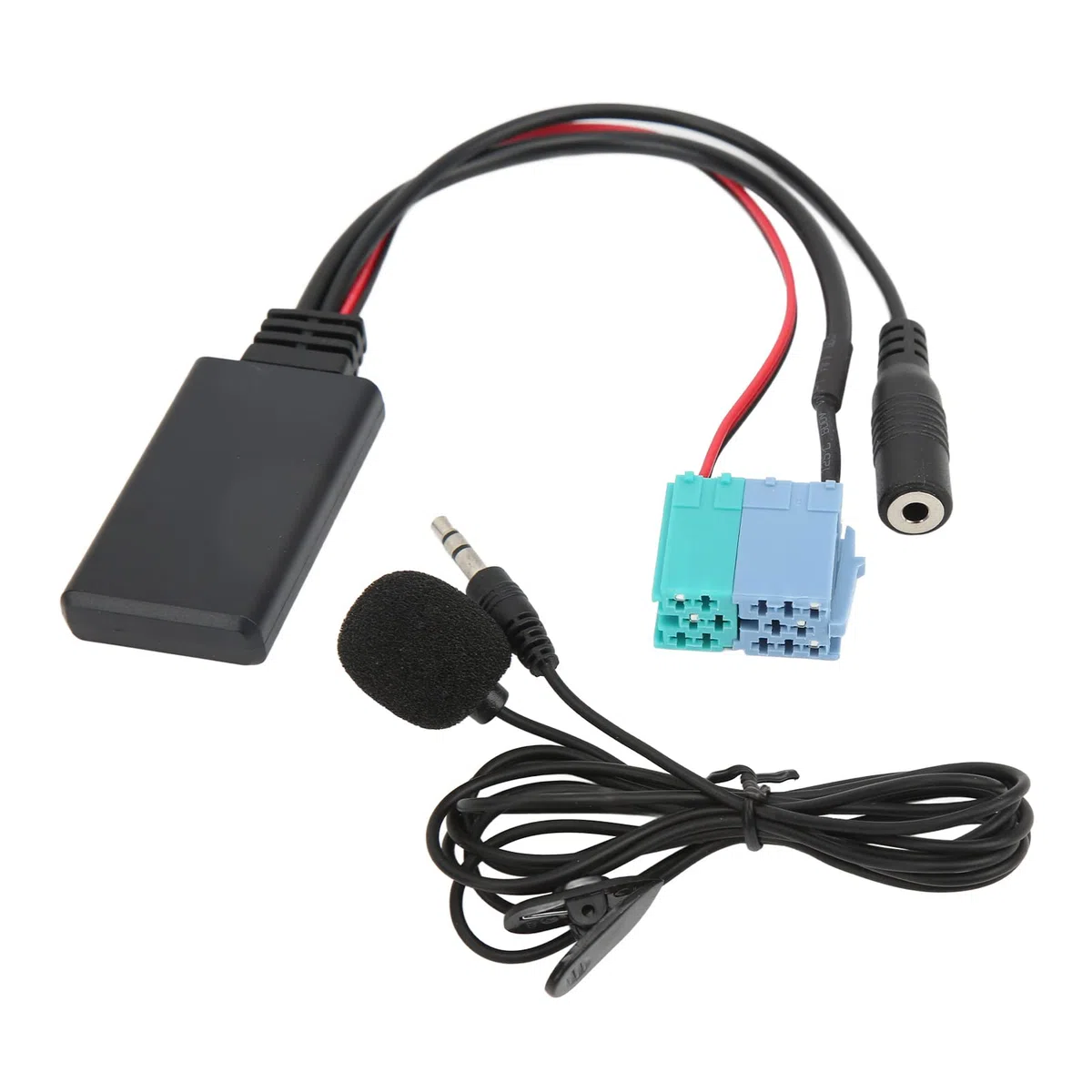 Modulo Bluetooth AUX, Modulo Bluetooth per Auto Cavo Audio Aux Microfono Porta Mini ISO per Porta Stereo 8PIN 6PIN, bluebooth per Le Auto