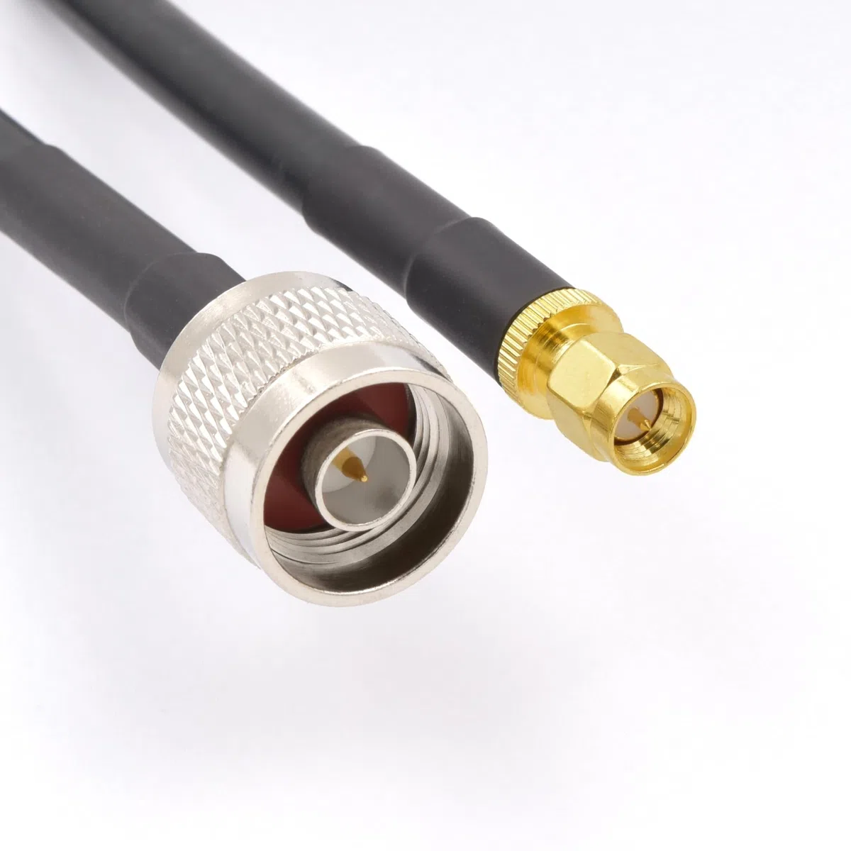 N Maschio a SMA Maschio Cavo coassiale 5m 50ohm 5D-FB Ø7,5mm prolunga 5 metri a bassissima perdita per LTE Antenna esterna 4G 5G Modem Amplificatore GSM Router WIFI Ripetitore cellulare