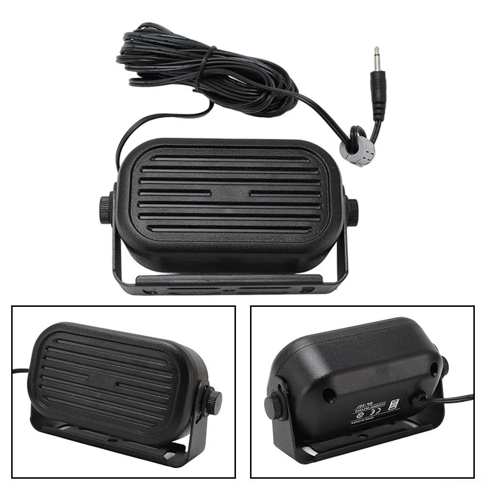 Altoparlante esterno SP-35 per Icom IC-2730 ID-5100 ID-4100 IC-7100 IC-718, potenza nominale 4 Ohm 5 Watt, cavo da 2 metri per una facile installazione in spazi ristretti