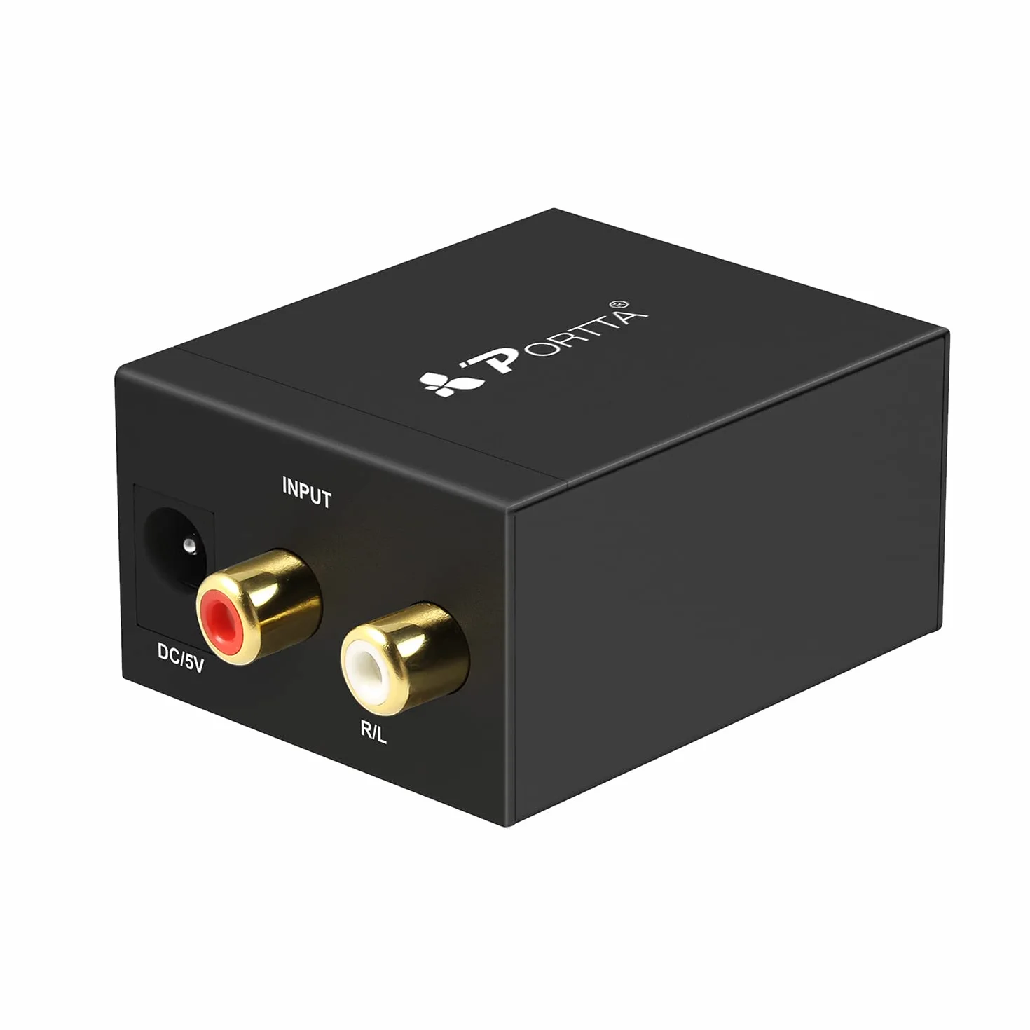 Convertitore da Analogico a Digitale, Portta Adattatore Audio Analog-Digital o RCA to Digital Audio Converter - Cavo Jack e RCA a SPDIF / Toslink / Ottico / Coassiale per cuffie PS3 Xbox 360 HDTV Blue Ray Sky HD DVD Apple TV