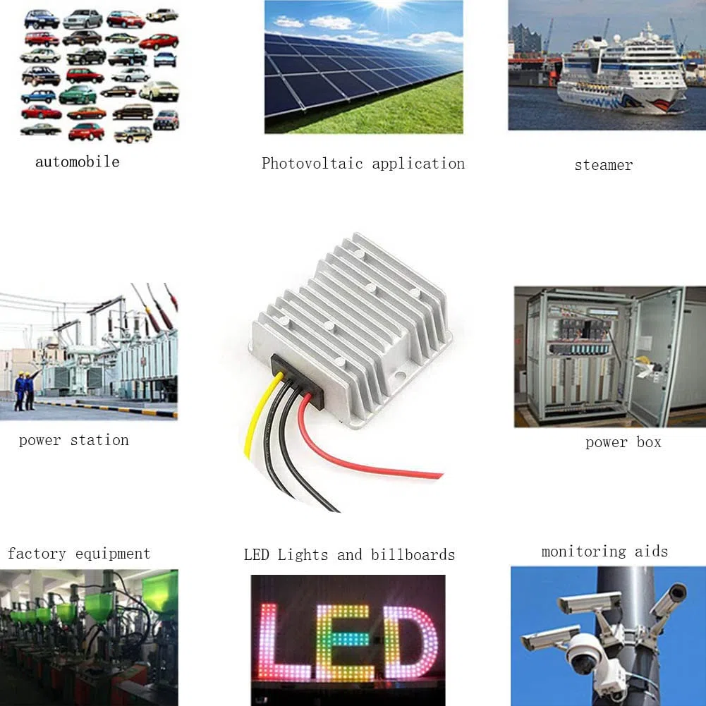 Blackr 12V a 13.8V DC Boost Converter, 18A 248W DC Alimentazione Tensione Step Up Changer Adapter Regolatore