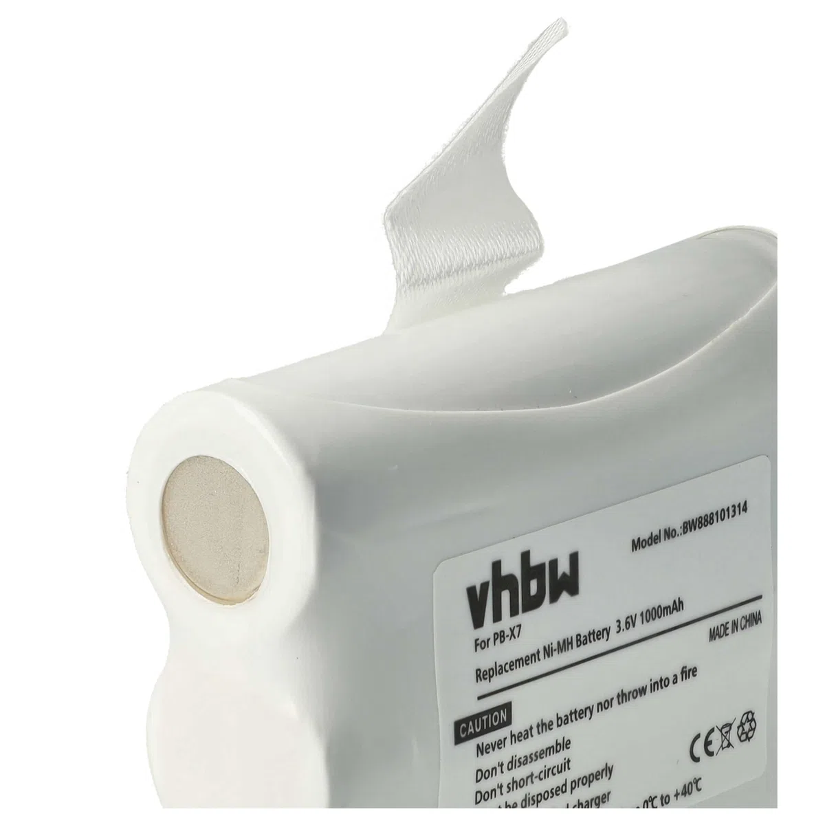 vhbw 2x batteria sostituisce Midland PB-X7 per radio (1000mAh, 3,6V, NiMH)
