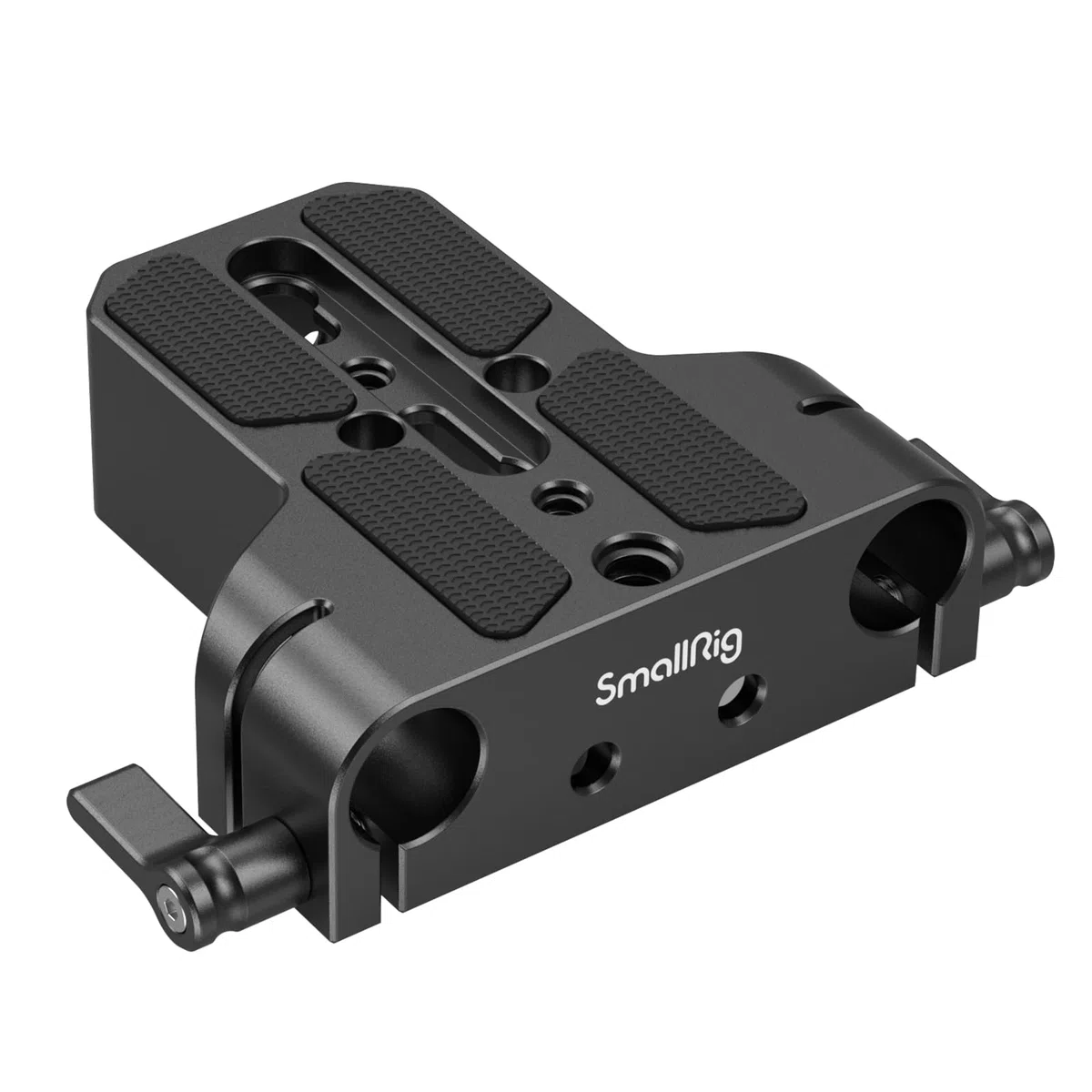 SMALLRIG Piastra di base per fotocamera con morsetto per guida asta LWS da 15 mm, piastra di base per Sony A6500 A6600 A6300, per Canon R5 R6, per Sony A7SIII / A7III, per fotocamere - 1674