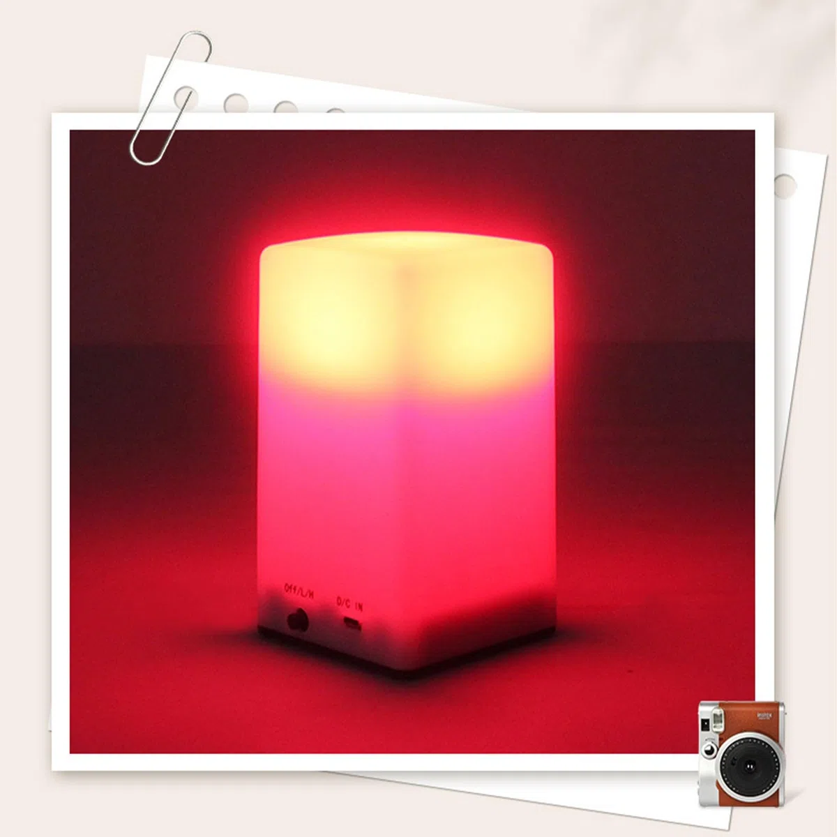 Luce Sicura YIGZYCN per Uso Camera Oscura 635nm USB, Compatibile per Fotografia in Bianco e Nero, Sviluppo Film, Illuminazione