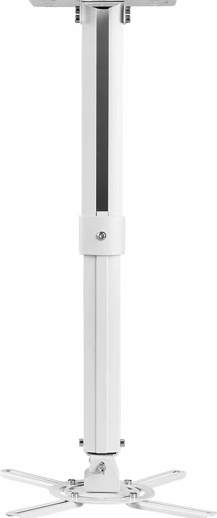 suptek Supporto Universale per Proiettori da Soffitto con Asta di Estensione da 27 a 54 cm Capacità di Carico Max. 13.6kg PR05W