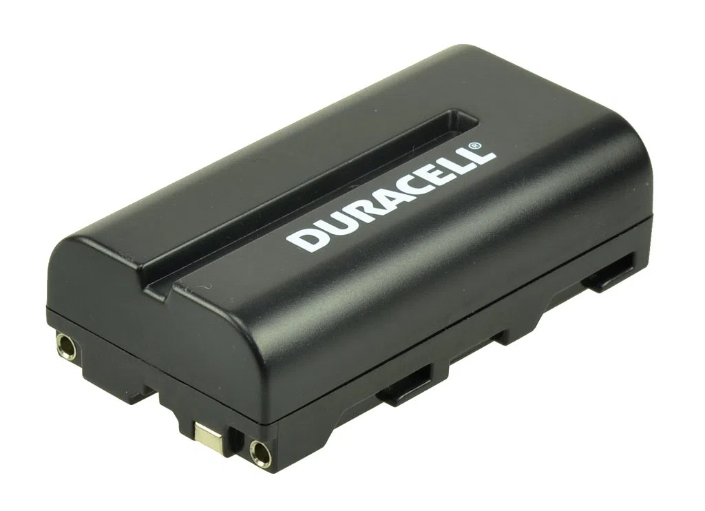 Duracell DR5 Batteria per Sony NP-F330, NP-F550, NP-F570, 7.2V, 2200 mAh, Nero