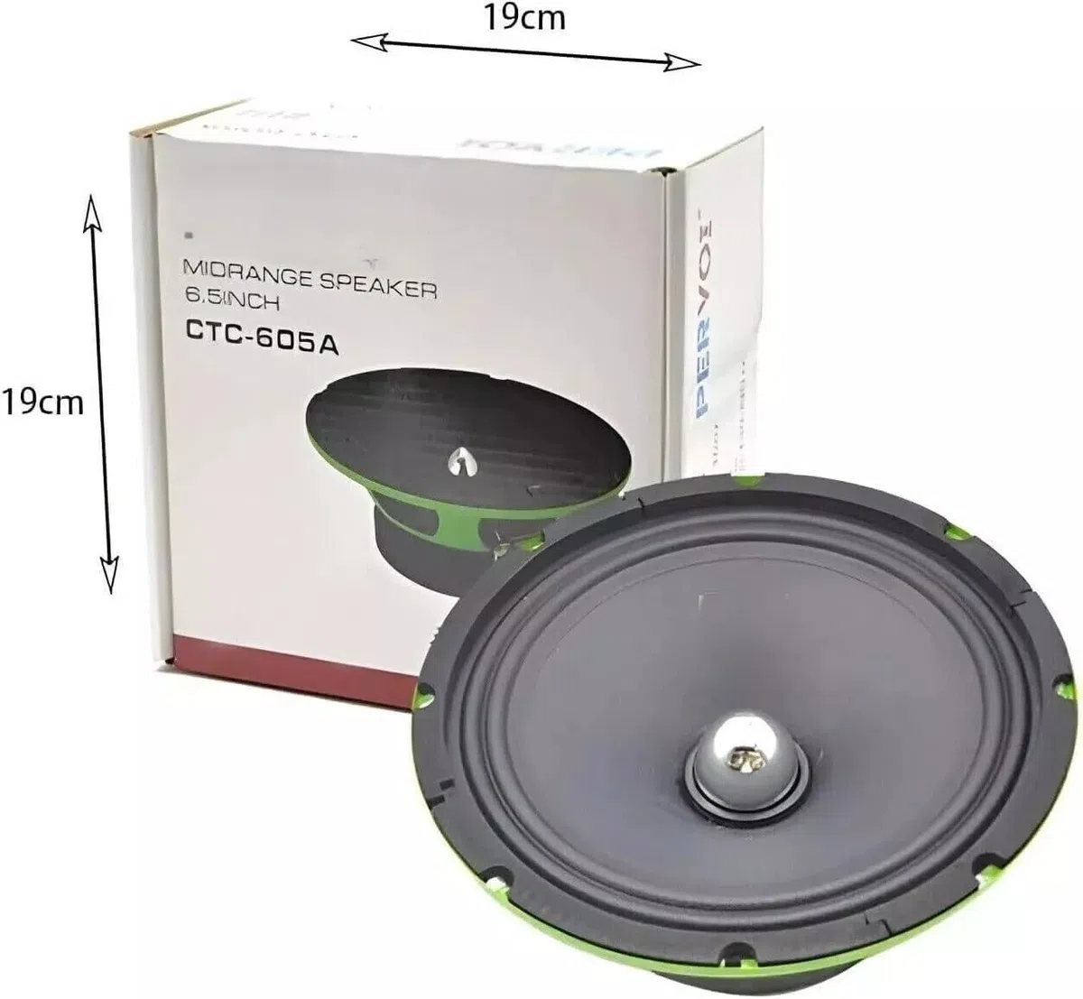 Generico CASSA PROFESSIONALE PER AUTO MIDRANGE SPEAKER DA 600W ALTOPARLANTE WOOFER 16 CM