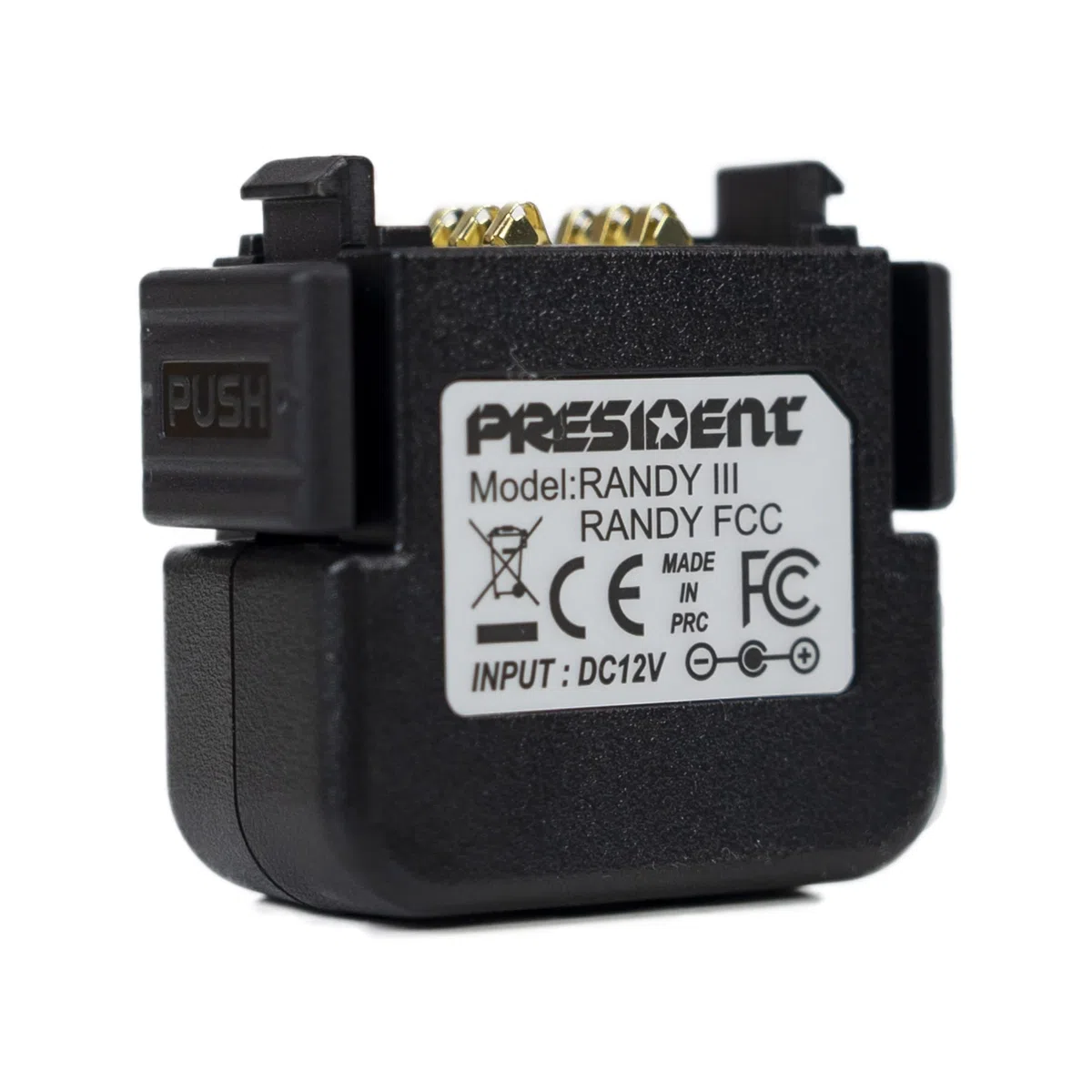 President Caricabatteria domestico ACMR417 compatibile con la stazione radio President RANDY III