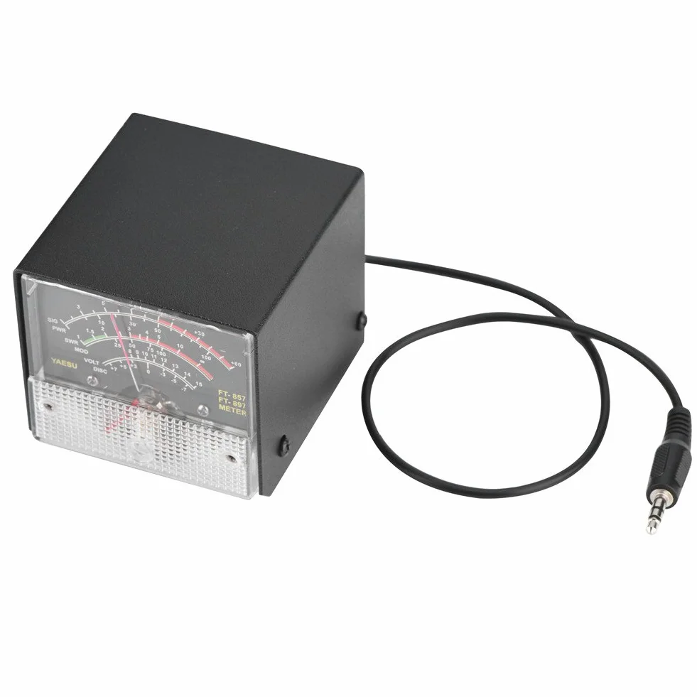 Akozon Misuratori Display Esterni, misuratore Esterno S SWR misuratore di Potenza misuratori di Ricezione per FT-857 FT-897 Display di espansione Multifunzione Esterni