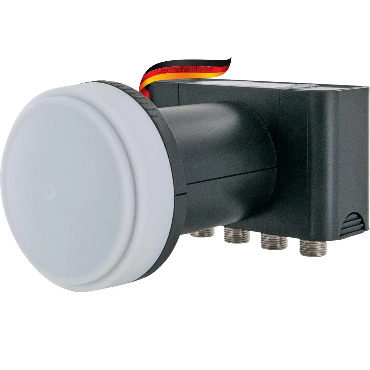 SCHWAIGER 296 Quad LNB Low Noise Blockconverter Digitale LNB cap Accessori per Parabole satellitari Multifeed Protezione dalle intemperie Antracite