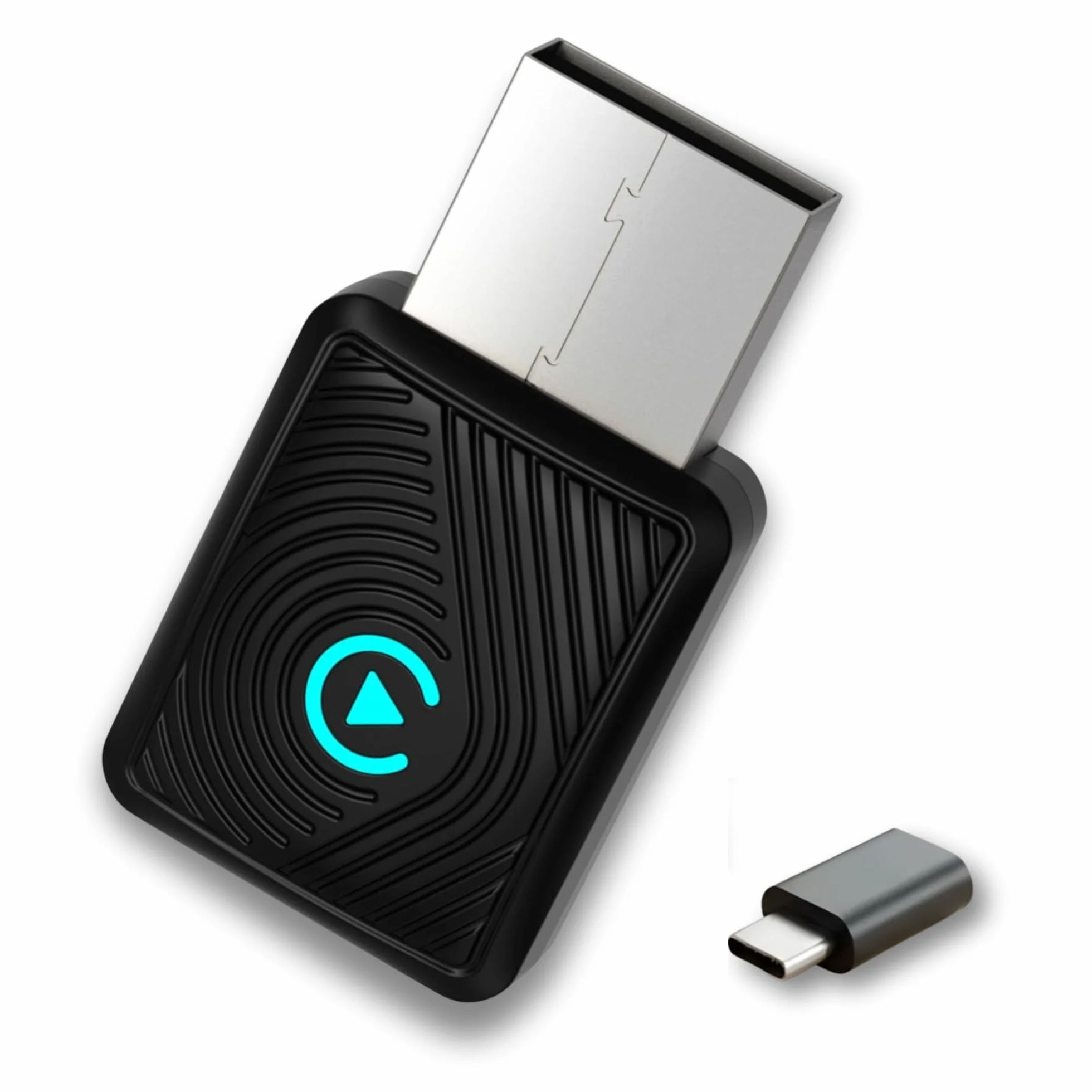 Adattatore CarPlay Wireless e Android Auto 2 in 1 - WiFi 6 5GHz Mini USB Converte Cavo in Wireless - Plug & Play Connessione Rapida 9s per iPhone iOS 10+ Android 11+ Auto dal 2016