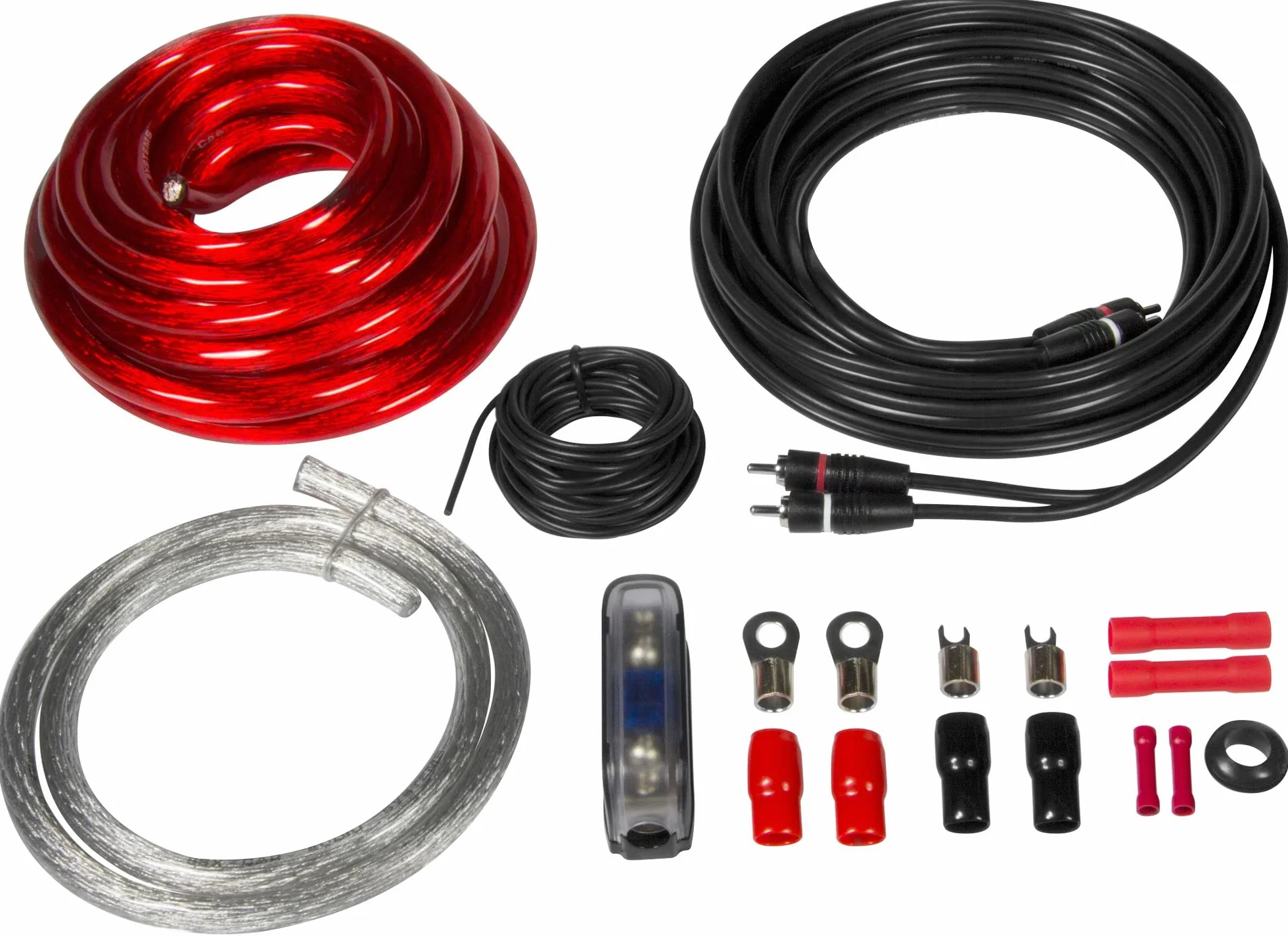 ESX HZ20WK - Kabelkit 20mm² mit 5m Cinchkabel und Mini-ANL Sicherung