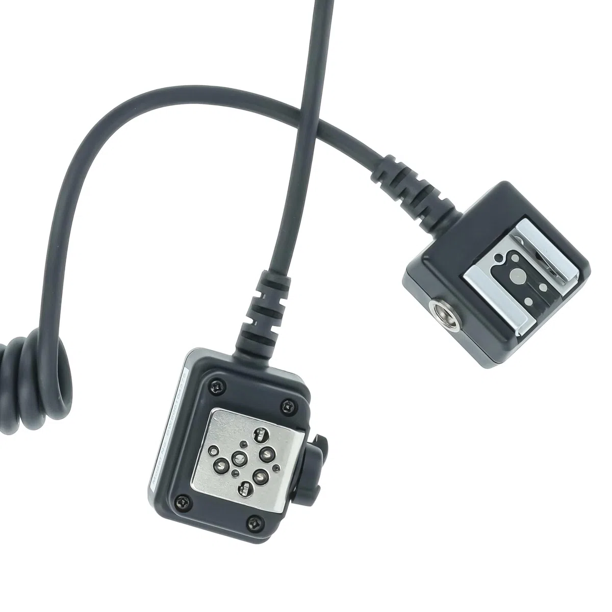 vhbw cavo TTL compatibile con Nikon D300, D200, D40, D300s, D5100, D100, D4, D3200, D3, D3X fotocamera, flash - Cavo sincro, 150cm