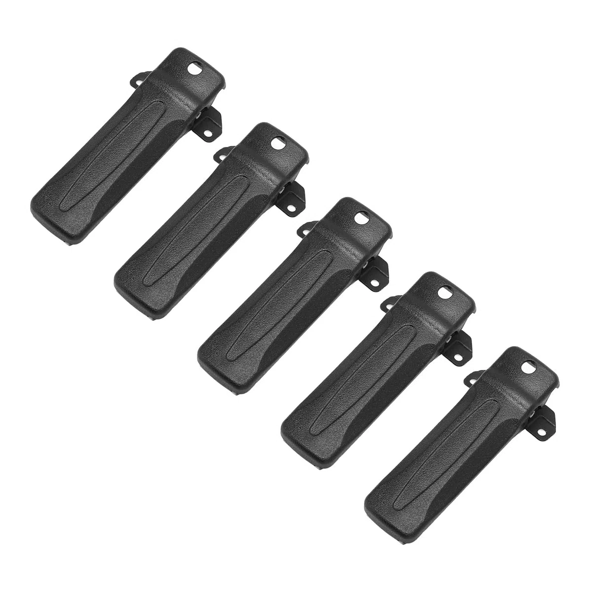 Clip da Cintura Radio da 5 Pezzi, Morsetto da Cintura Radio Portatile in Plastica Resistente per Radio TK3207 TK2207 TK3207G TK2207G