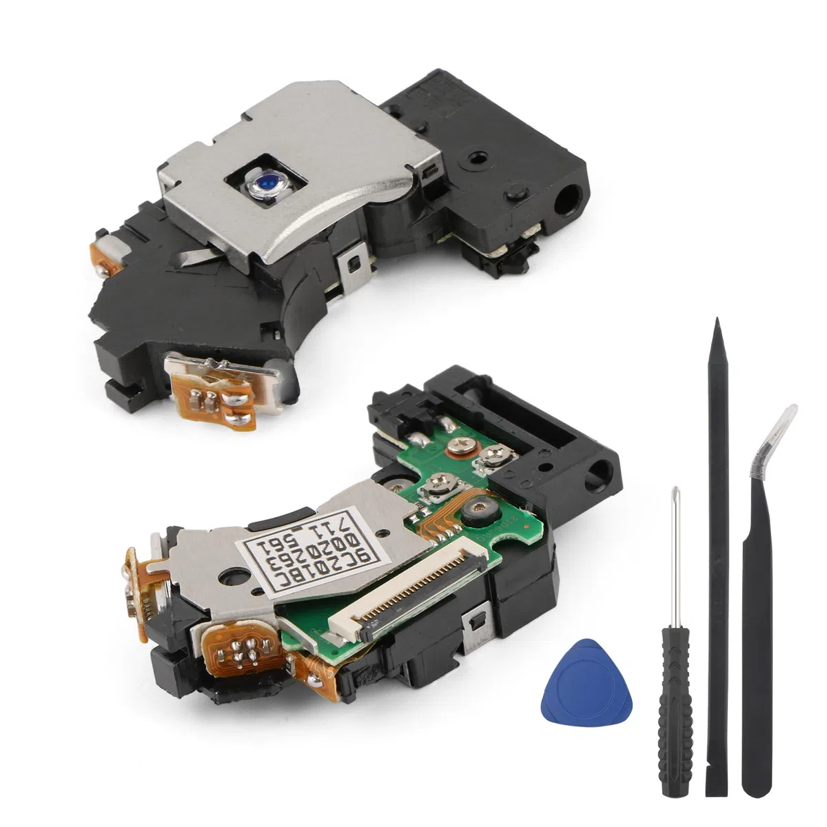 RongZy PVR-802W Laser Lens for PS2 Slim 7W 9W Lente Laser di Ricambio per PS2 Slim Lente Laser Console Ricambio Sostitutiva con Strumenti di Riparazione