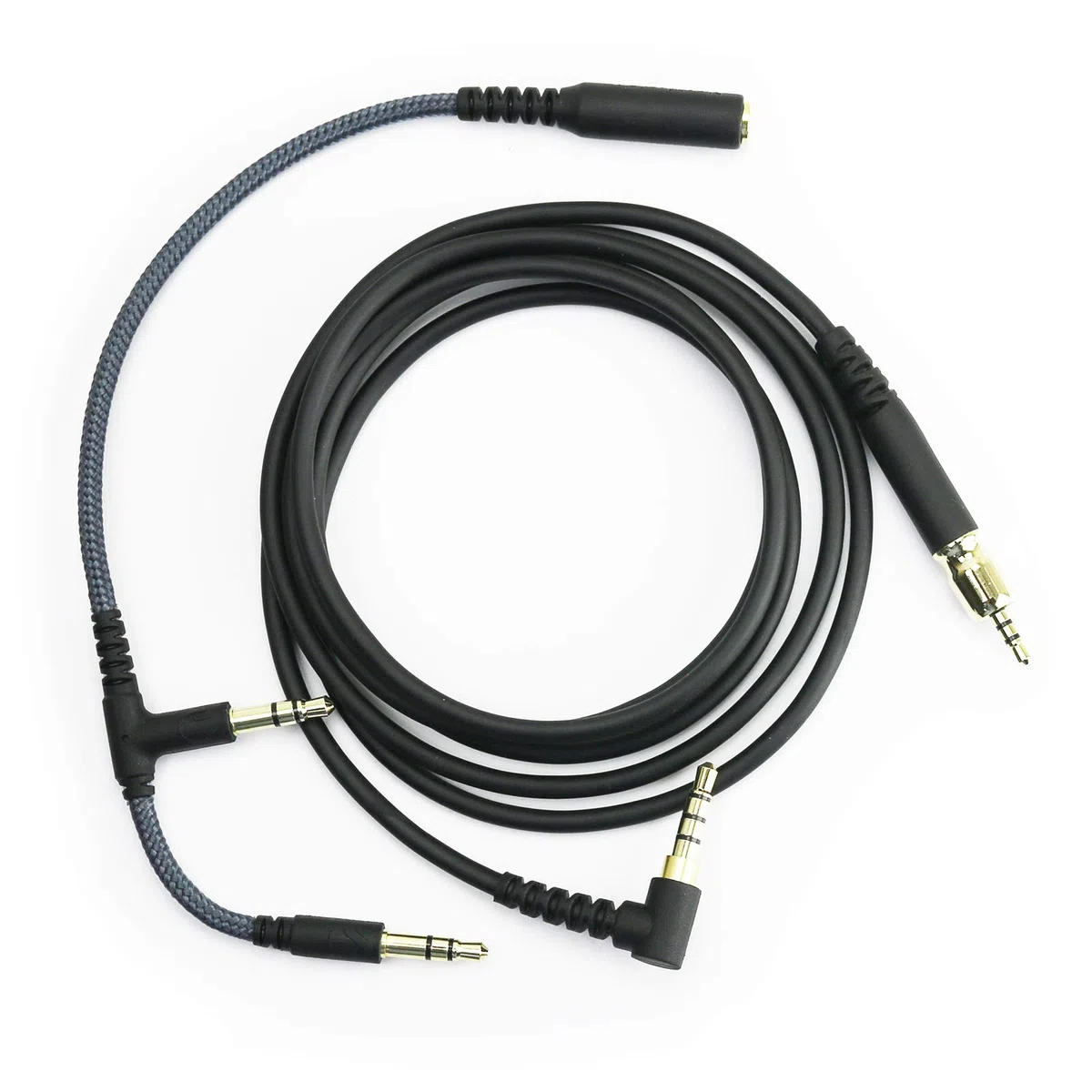 Cavo audio di ricambio, compatibile con cuffie da gaming Sennheiser Game One, Game Zero, PC 373D, GSP 350, GSP 500, GSP 600 1.3m/4.3ft