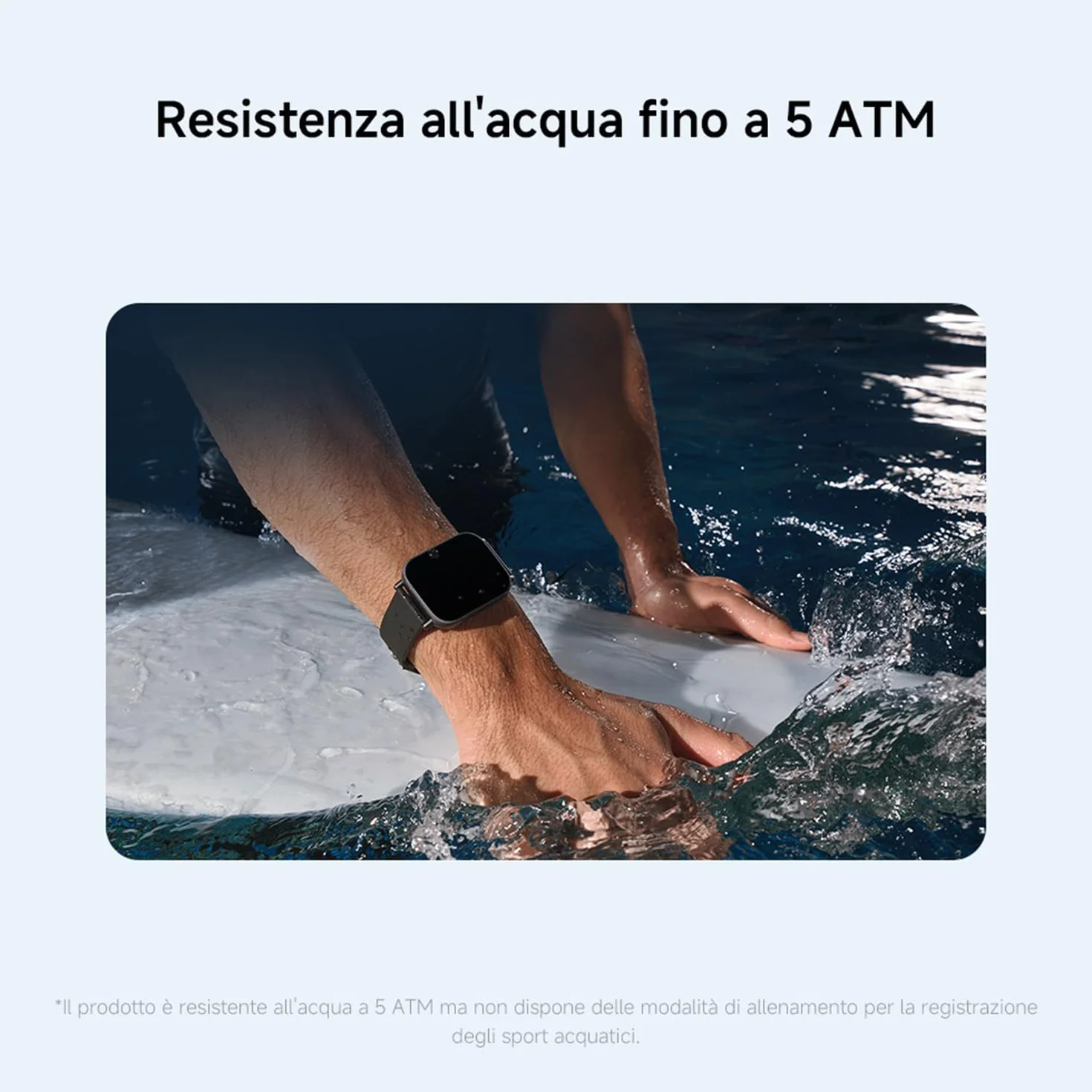 XIAOMI Redmi Watch 5 Active, Smartwatch con display LCD 2", Chiamate Bluetooth, Autonomia 18 giorni, Resistenza Acqua 5ATM, Monitoraggio Frequenza Cardiaca e SpO2, 140+ modalità Fitness, Nero