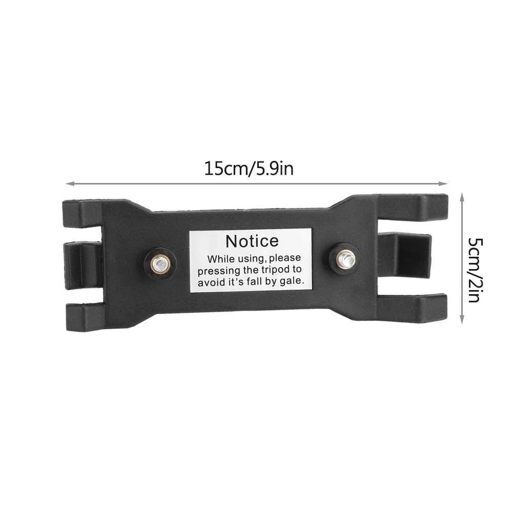 Yunir Pinza per ombrellone per Fotocamera, 15 x 5 cm Telecamera per Esterni Treppiede Portaombrelli Staffa Supporto per Morsetto Accessorio per Fotografia, per Gli Amanti della Fotografia