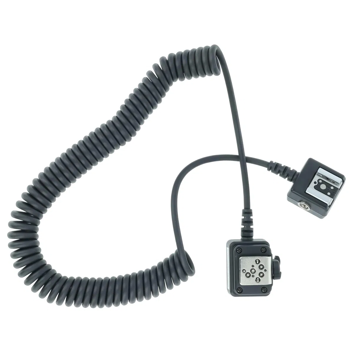 vhbw cavo TTL compatibile con Nikon D300, D200, D40, D300s, D5100, D100, D4, D3200, D3, D3X fotocamera, flash - Cavo sincro, 150cm