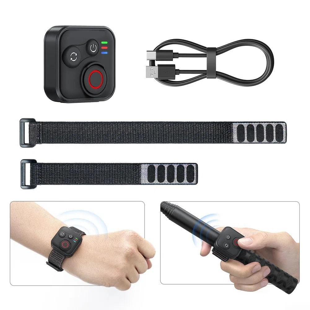 Telecomando GPS per Insta360 X5/X4/X3/One X2/Go 3S/GO 3/Ace Pro 2/Ace Pro/Ace/One RS/One R, raggio di controllo remoto wireless 50 m