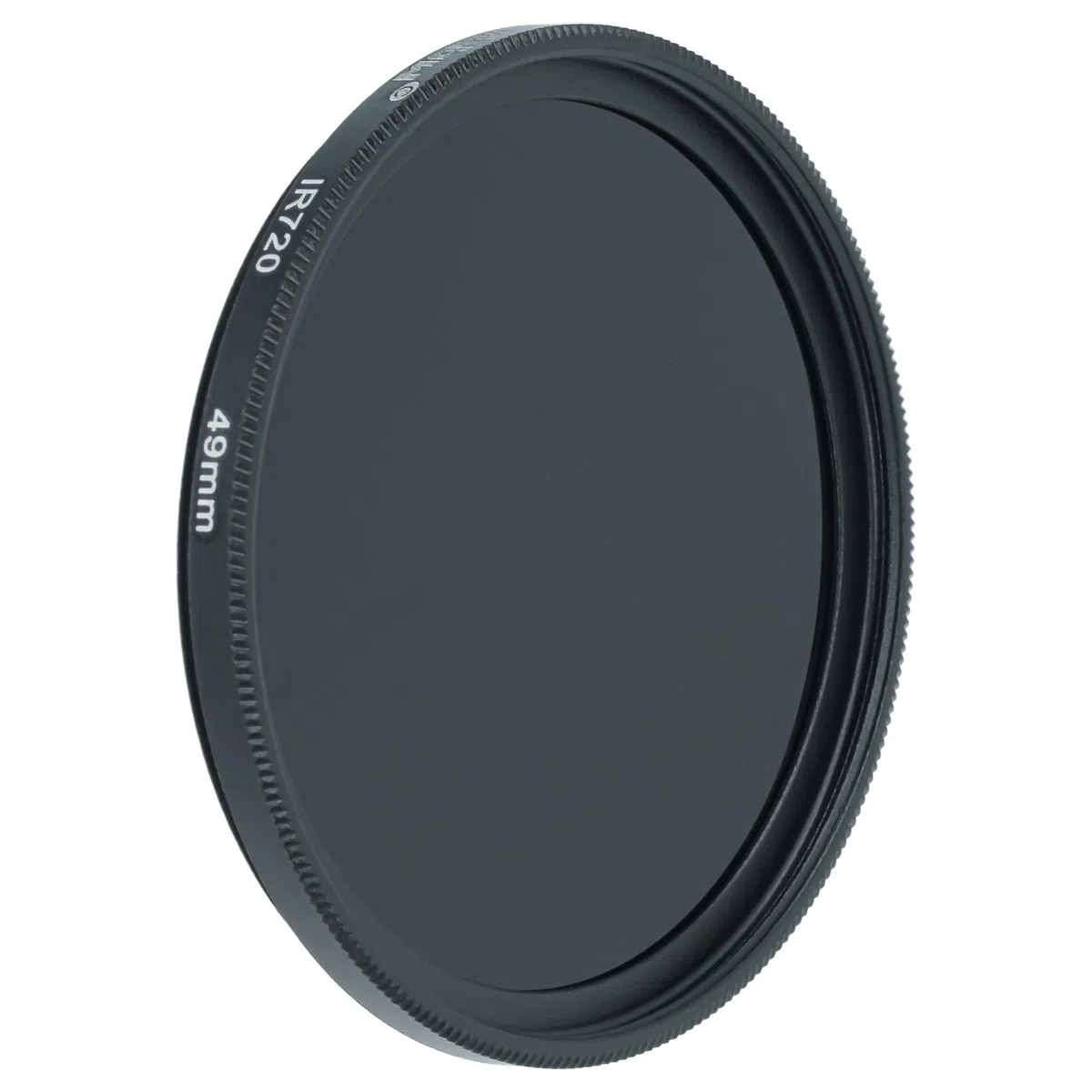 vhbw filtro infrarossi universale 720nm per obiettivi di fotocamere - Filtro IR circolare, 49mm, nero