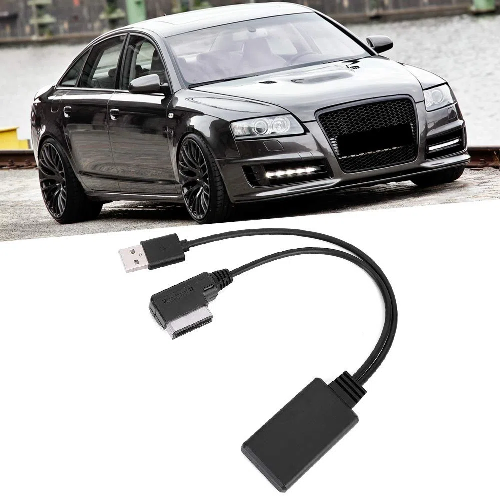 Cavo Adattatore USB AUX, Cavo Adattatore o Bluetooth Radio Stereo MP3 per Auto 8T 4F A8 4E 7L AMI MMI 2G