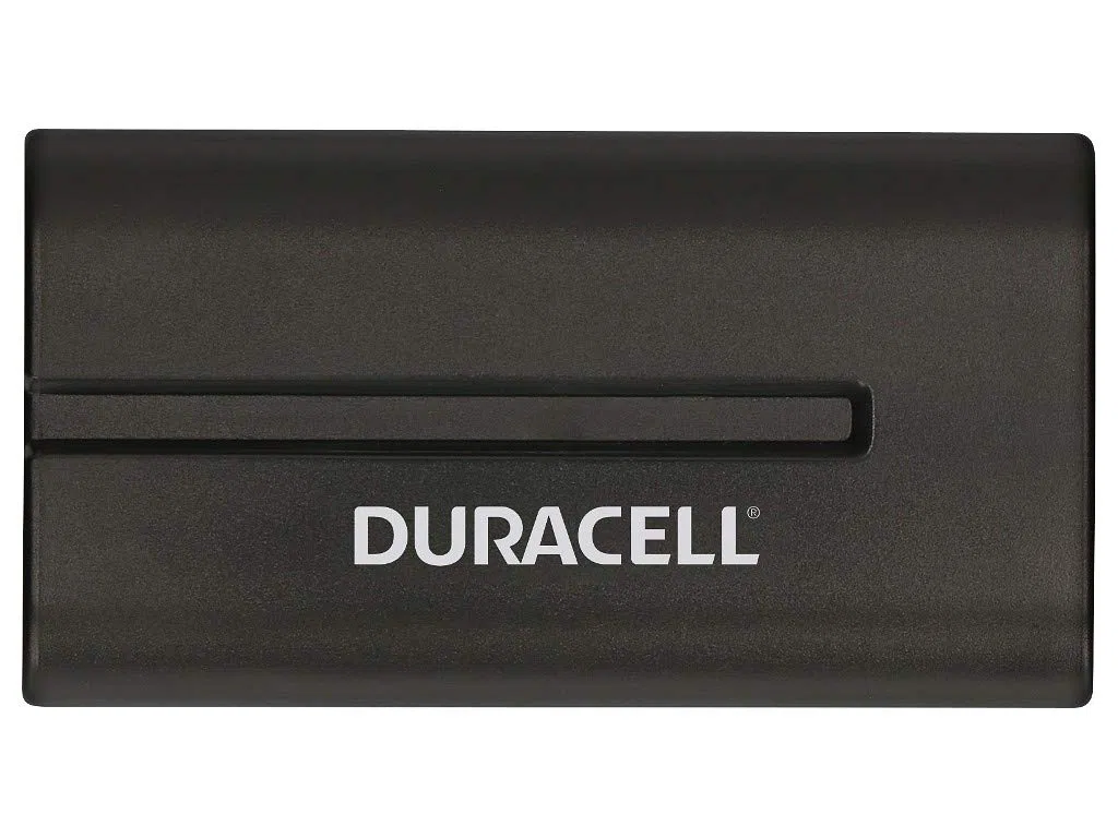 Duracell DR5 Batteria per Sony NP-F330, NP-F550, NP-F570, 7.2V, 2200 mAh, Nero