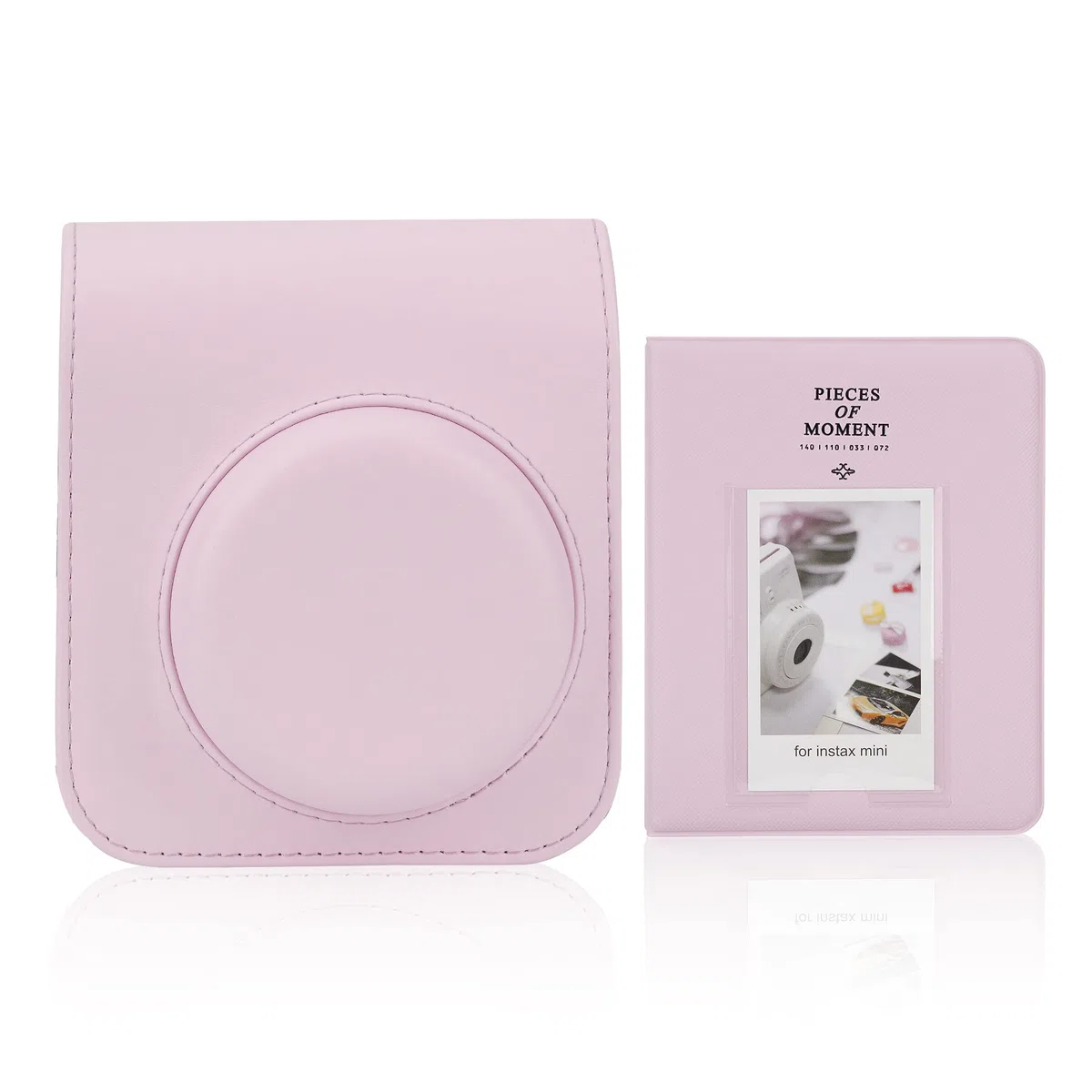 Set di accessori per fotocamera istantanea Mini 12, custodia per fotocamera Instax Mini 12 con album fotografico a 64 tasche e cornici per foto/cornici decorative da parete/adesivi per
