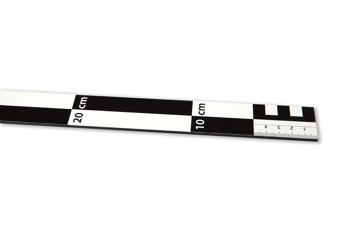 D - Scala fotografica Dibond 50 cm con freccia nord
