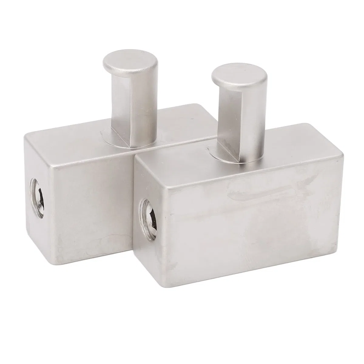 Pissente Riduttore di Ingresso Amplificatore Audio per Auto, Confezione da 2 Adattatori AWG, Doppio Calibro 1/0 a Calibro 1/0, in Lega di Alluminio