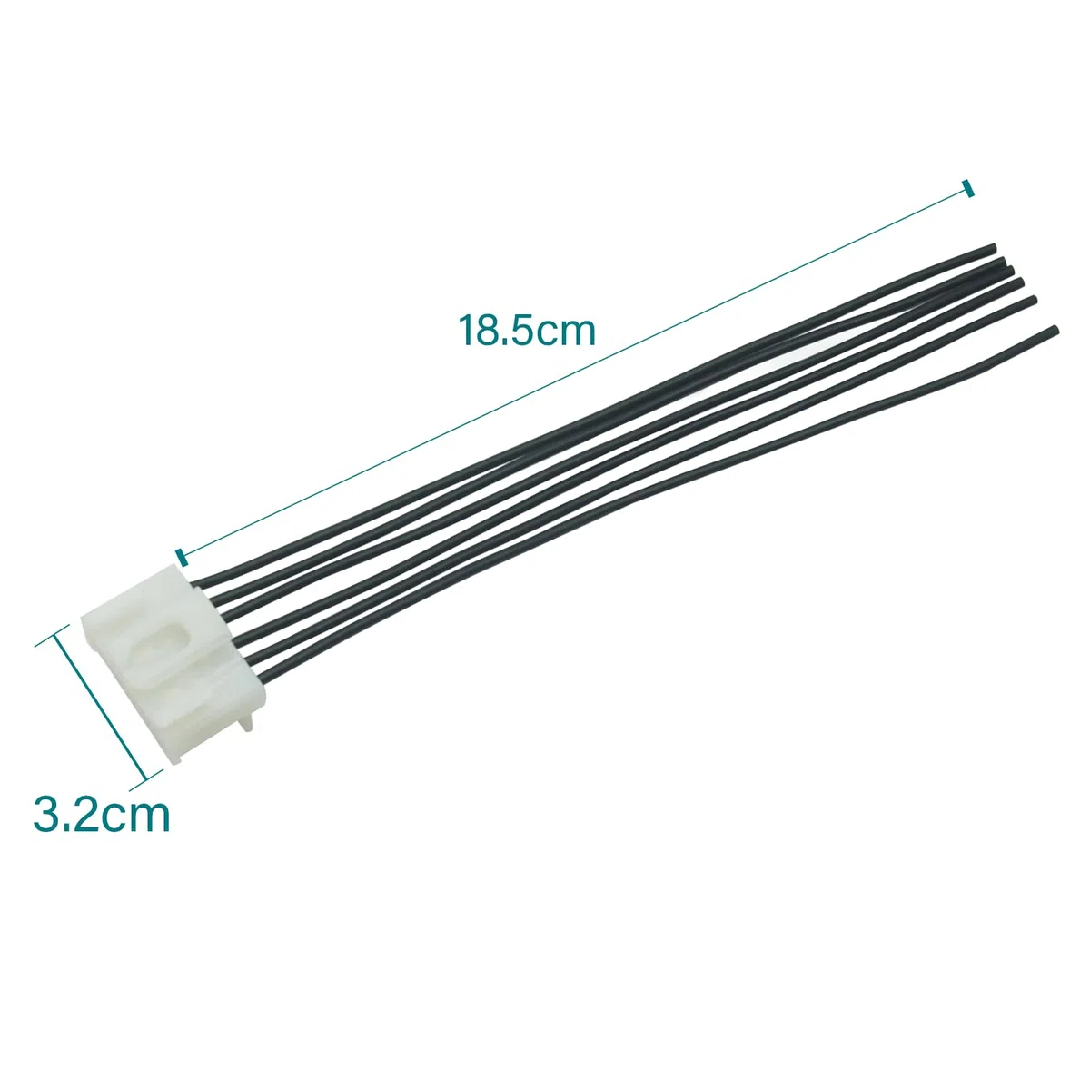 2*Spina del Connettore del Cablaggio Fanale Posteriore per BRAVA DOBLO IDEA PUNTO SEICENTO DUCATO JUMPER NEMO 51277255 connettore cablaggio fanale posteriore