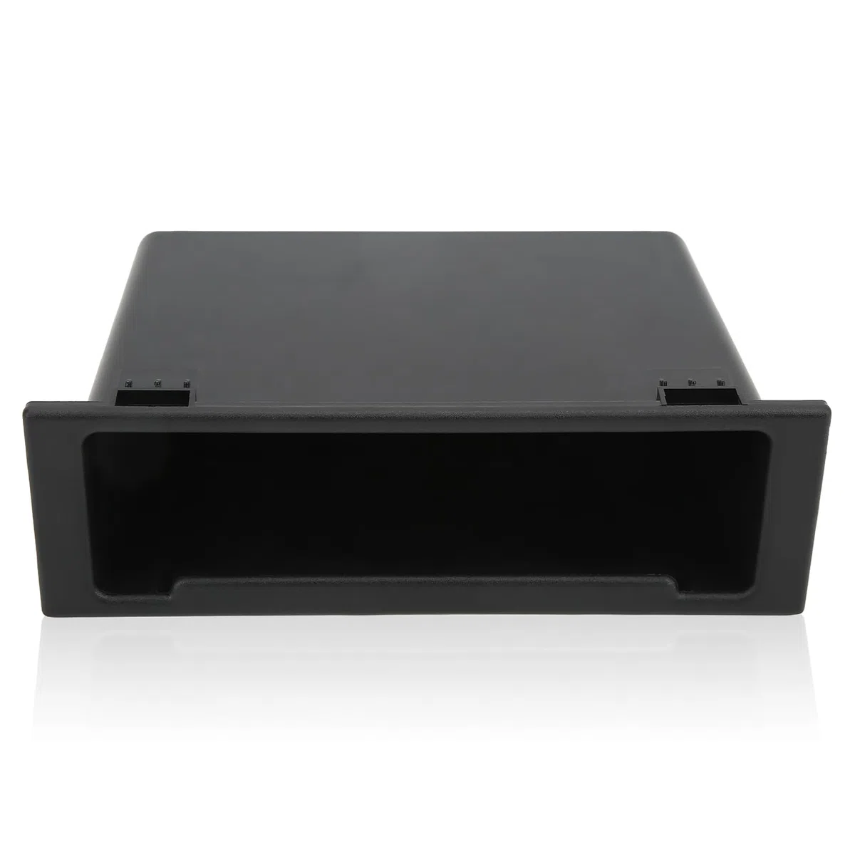 Stereo Radio Tasca Auto Radio Storage Case Car Stereo Audio Radio Storage Box 1Din Dashboard Organizer Nero din radio pocket din radio pocket Auto & Marcos de Montaje Del Tablero