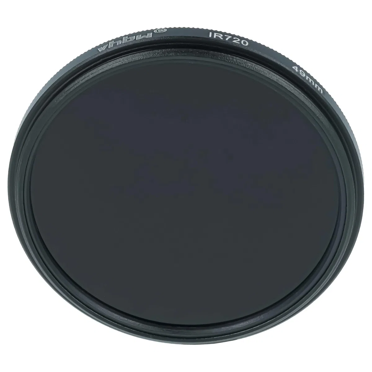 vhbw filtro infrarossi universale 720nm per obiettivi di fotocamere - Filtro IR circolare, 49mm, nero
