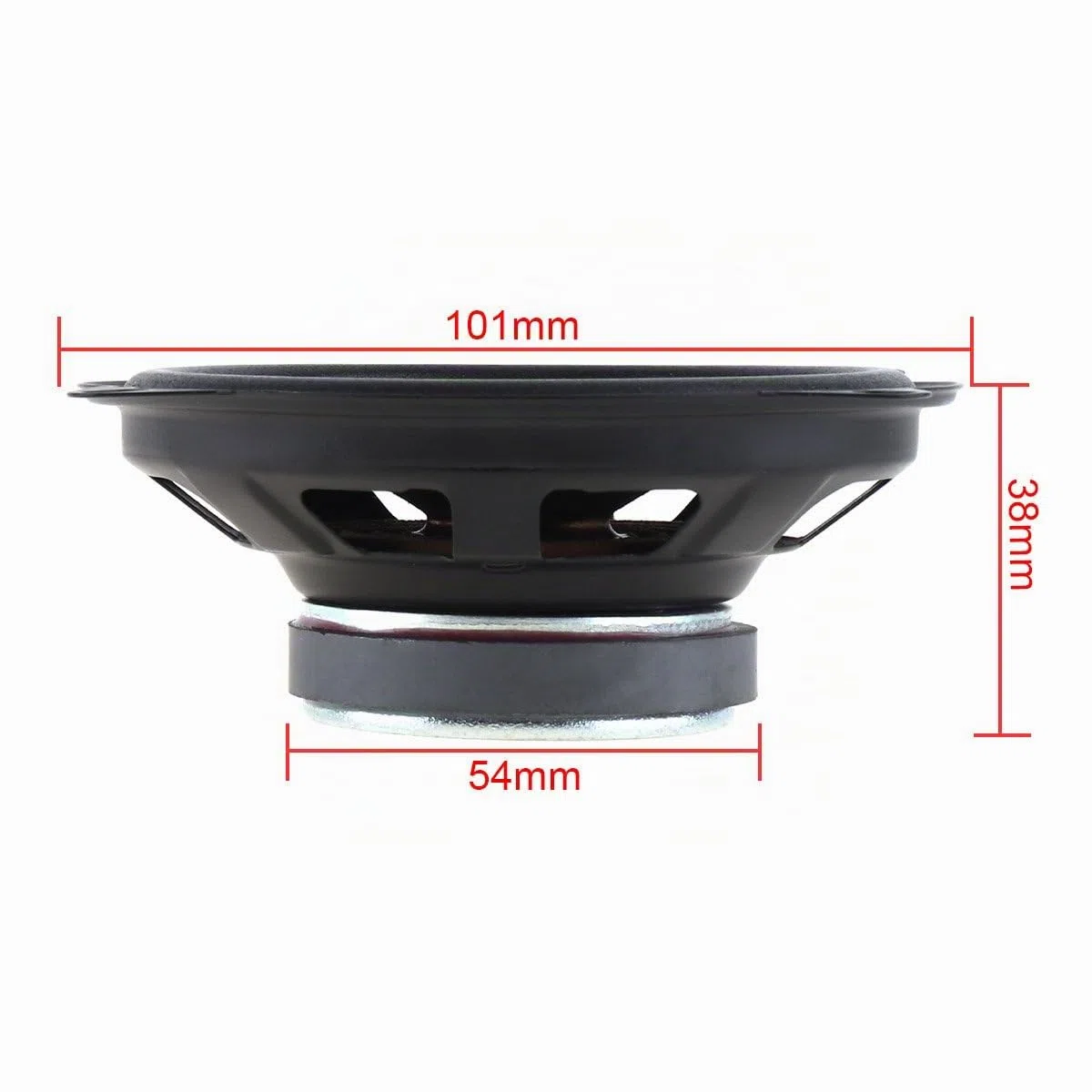 2 pz 4 "10CM 60 W 2-Way Gamma Completa di Frequenza Car Audio Stereo Speaker Car Speaker Altoparlante Automobile