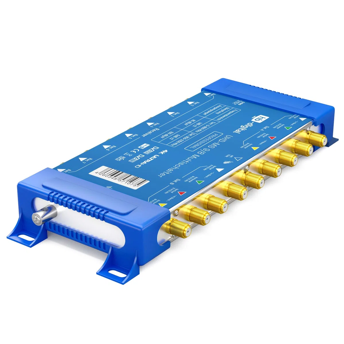 HB-Digital Multiswitch pmse 9/8 HB-DIGITAL 2X SAT fino a 8 x abbonato/ricevitore per Full HDTV 3D 4K UHD