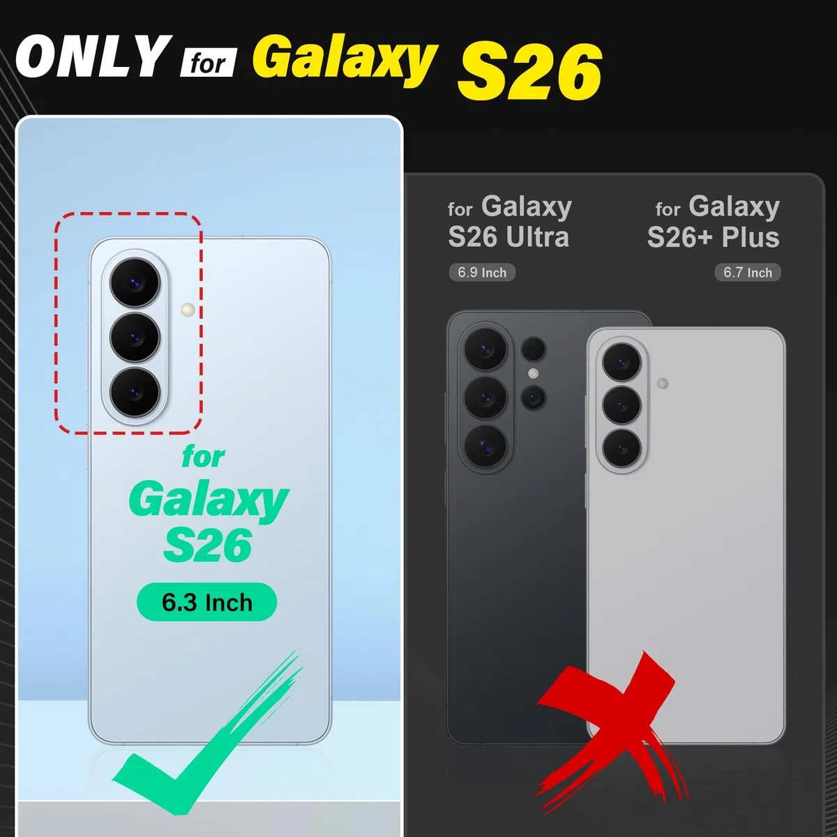TUCCH Custodia per Galaxy S26 5G, Cover Portafoglio Magnetico Blocco RFID Slot Porta Carte Pelle Sintetica TPU Supporto Cellulare Protezione Completa Cover per Galaxy S26 (6,3" 2026), Blu Brillante