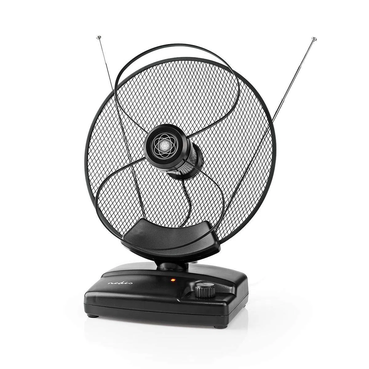 Nedis - Antenna HDTV - Guadagno 30-36 dB - FM/VHF/UHF - Portata 0-25 km - per interni