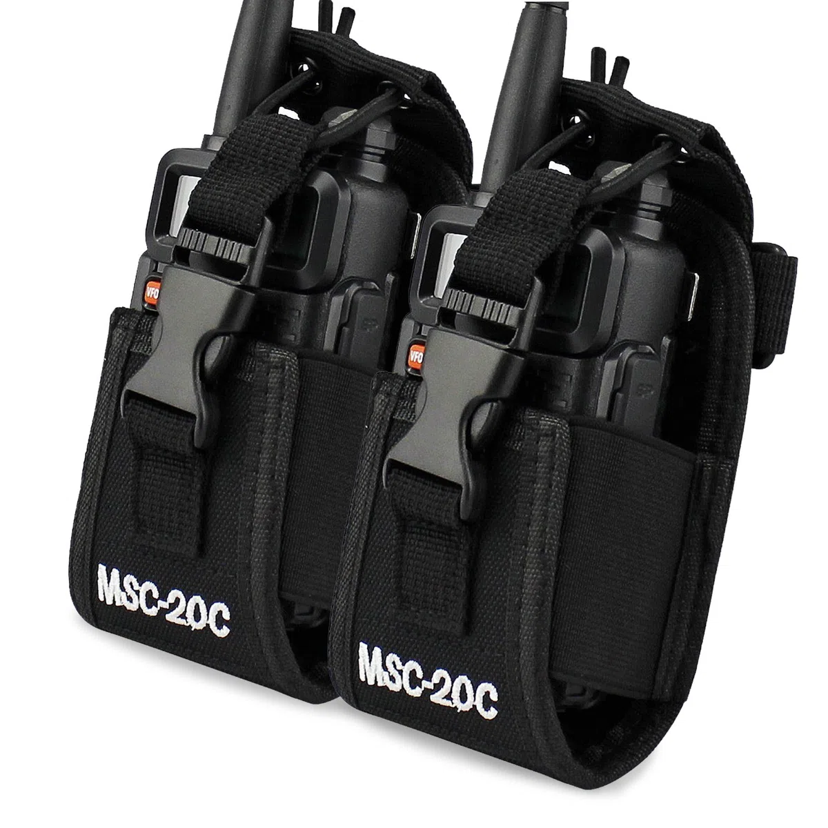 Titolare Caso Sacchetto Multifunzionale il Telefono GPS radio due Walkie Talkie Fondina per Kenwood Baofeng Motorola Yaesu Icom due vie radio UV5R UV5RA UV82 888S 777S Ricetrasmettitore (2)